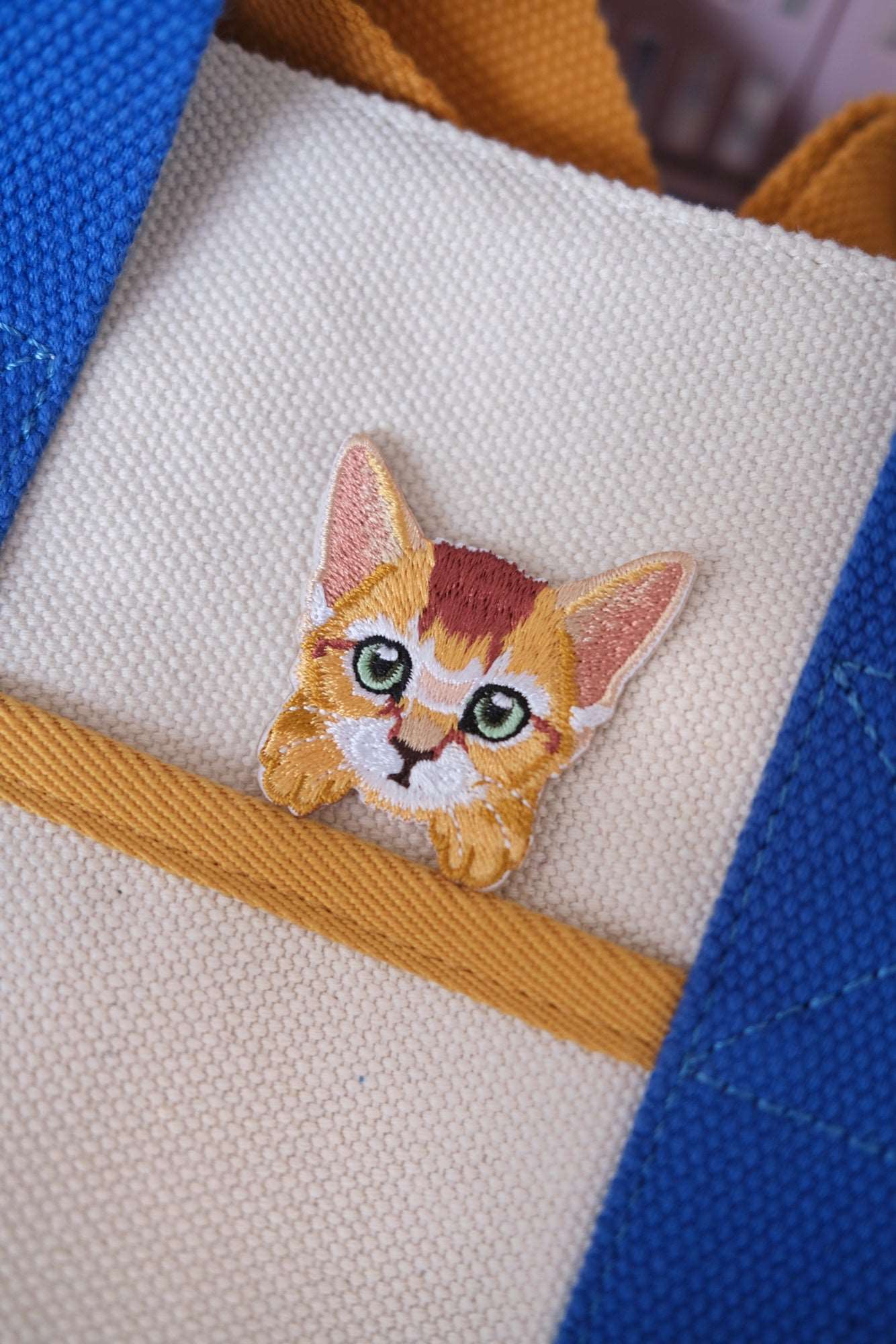 Abyssinian Kitten Iron-on Patch - Image 3