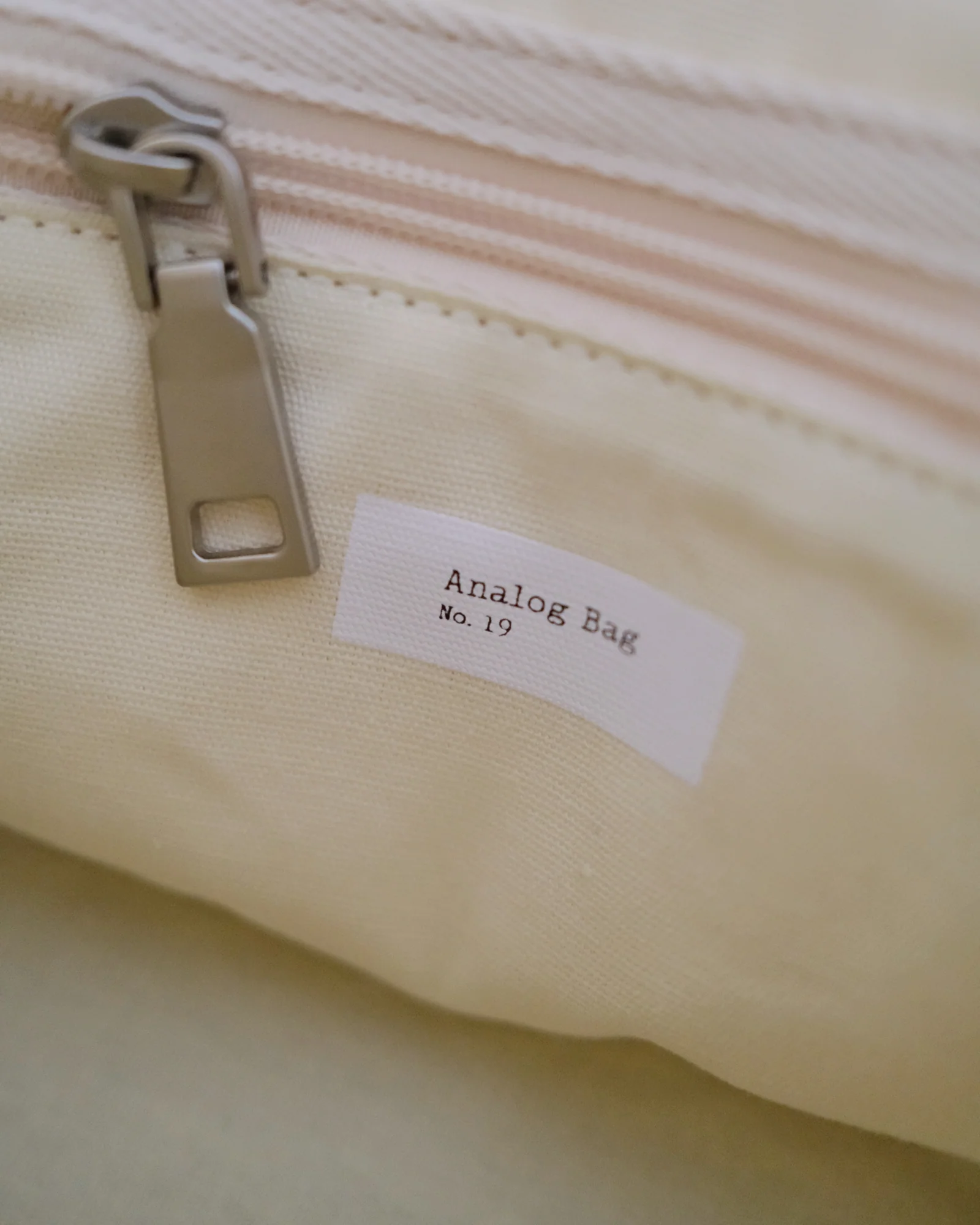 Analog No.19 Medium Tote Bag  (Water Repellent Canvas) v2 - Image 8