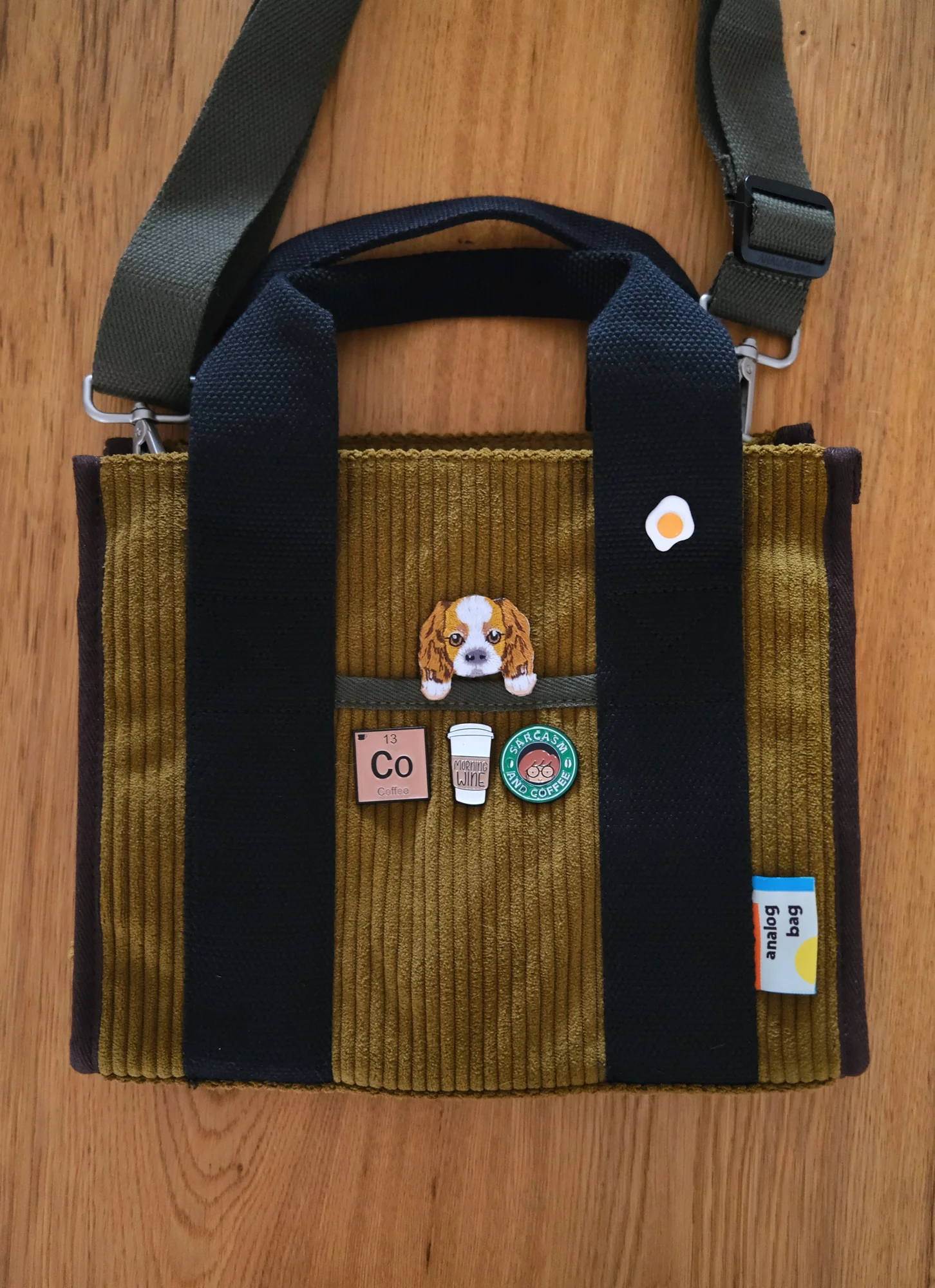 Analog No.31 Medium Tote Bag (Limited Edition) - Water Repellent Corduroy