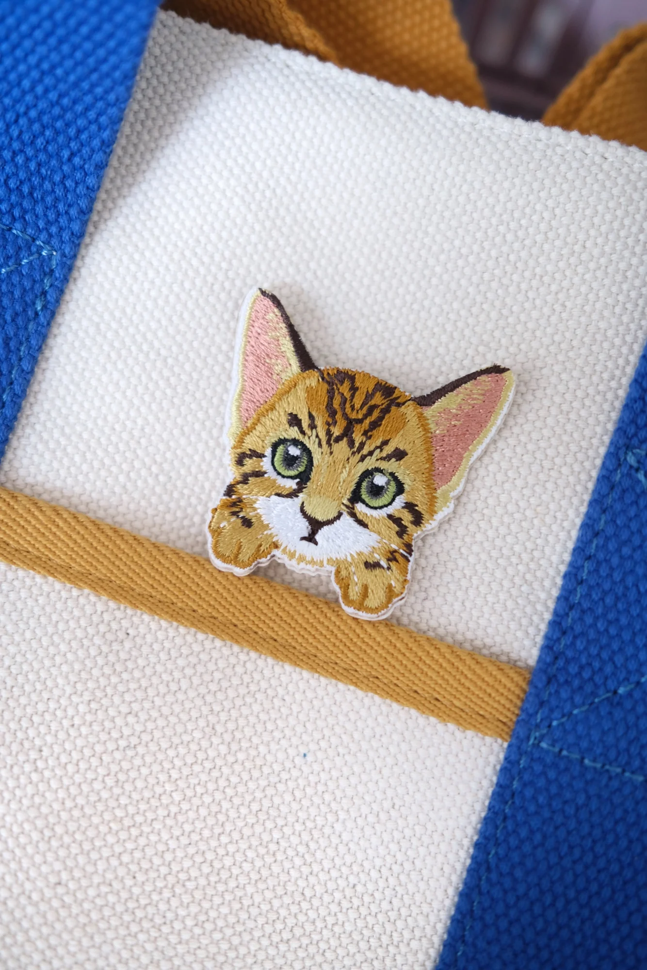 Bengal Kitten Iron-on Patch - Image 2