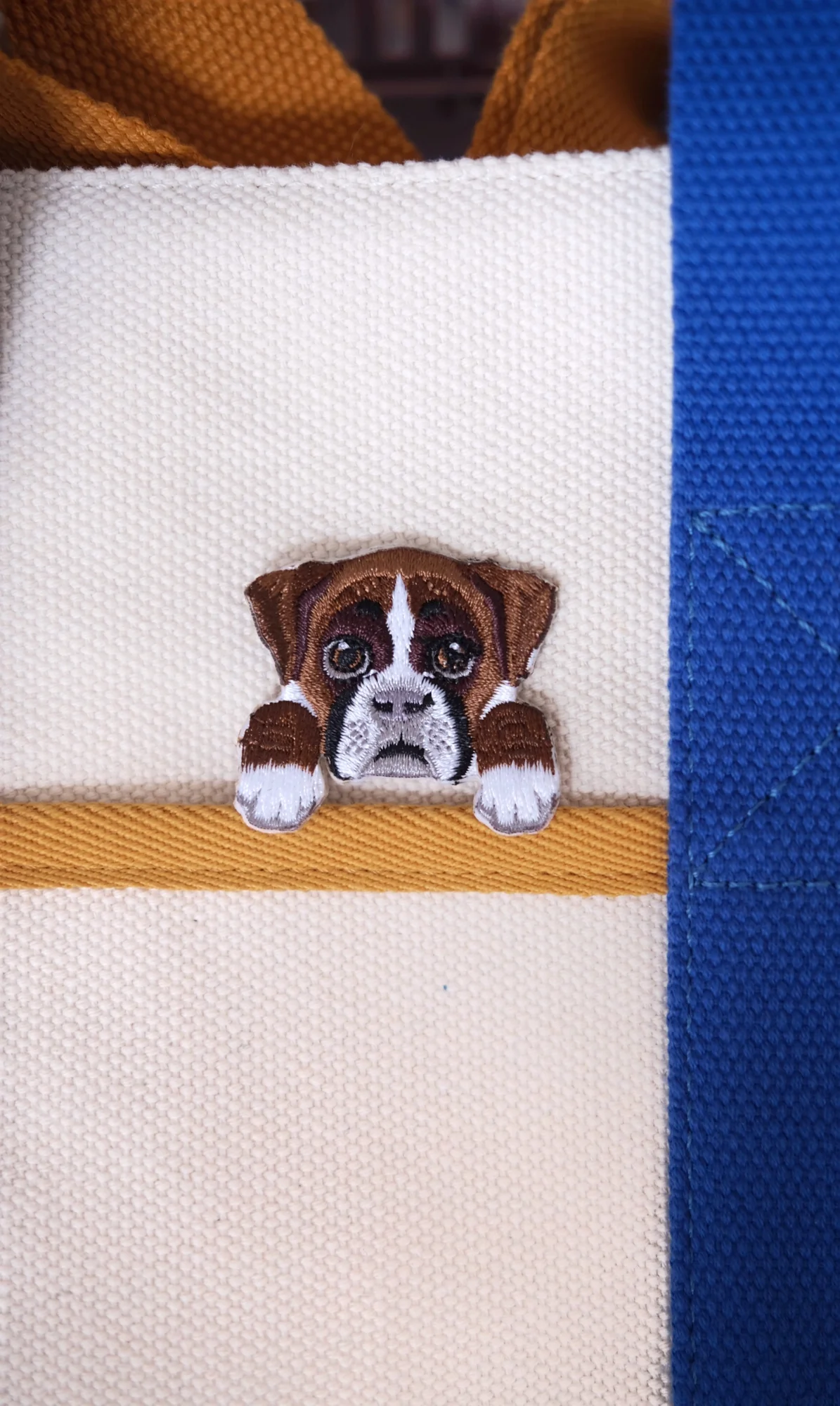 Boxer Iron-on Patch