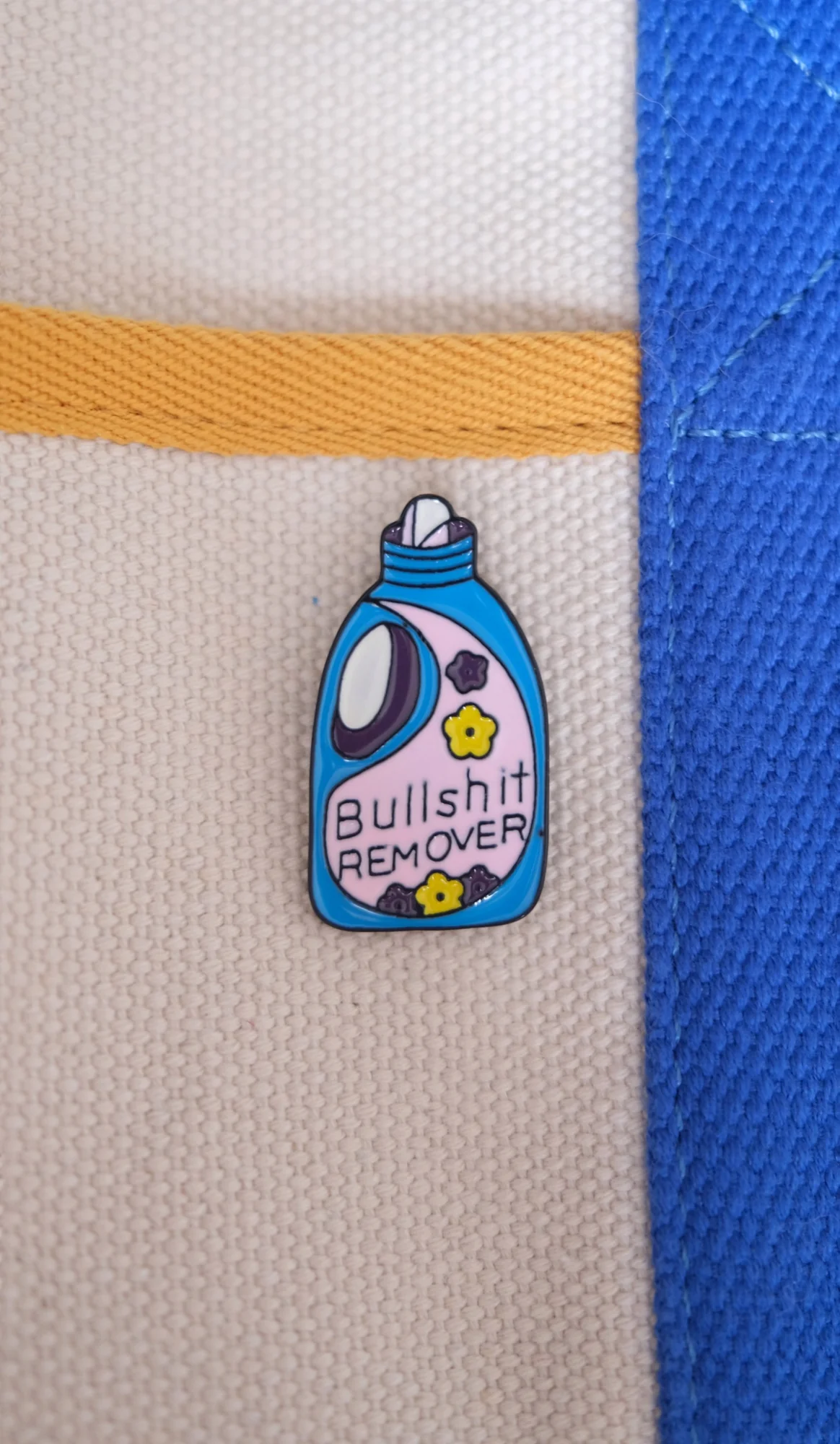 “BullShit Remover” Enamel Pin