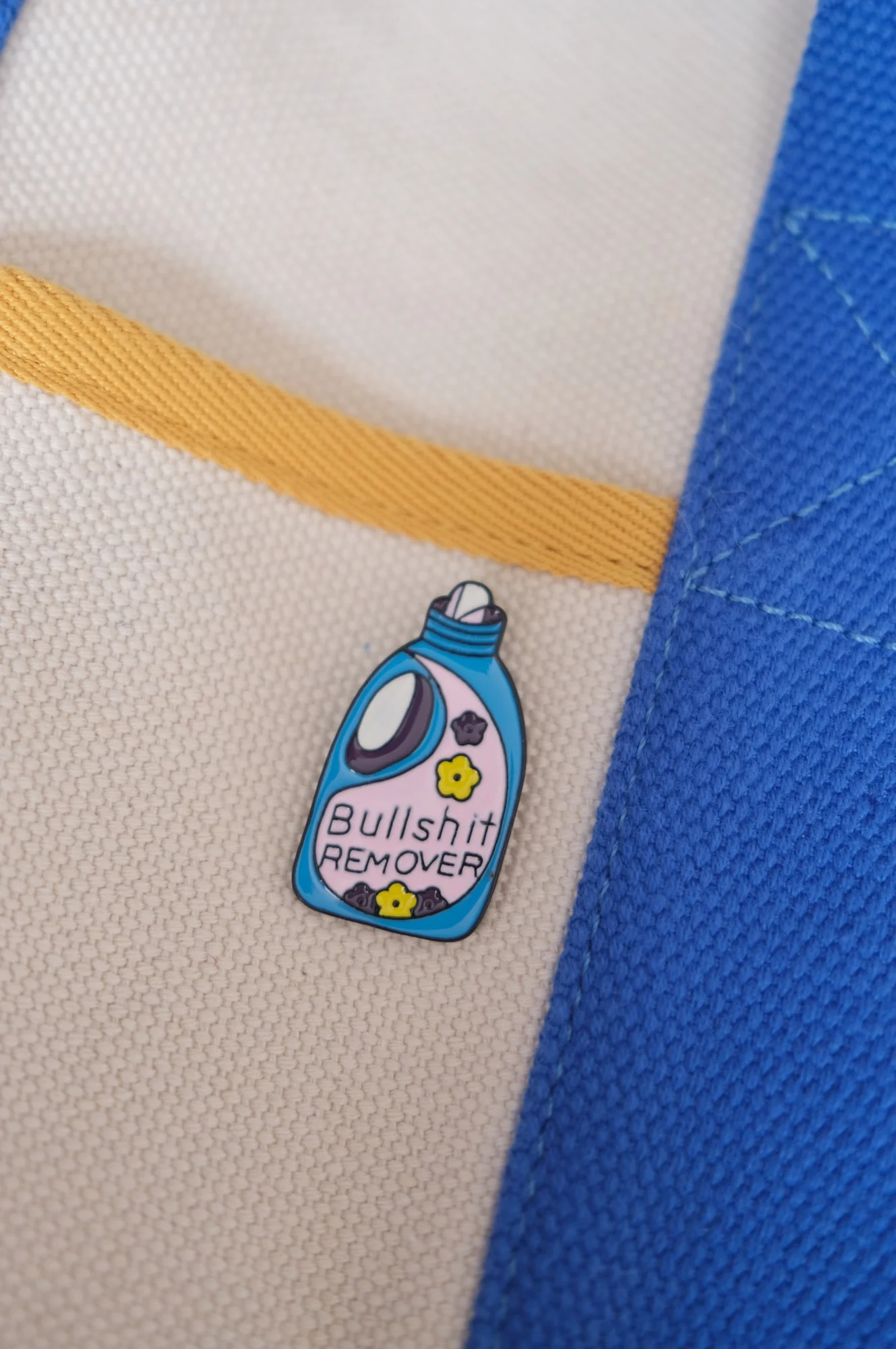 “BullShit Remover” Enamel Pin - Image 2