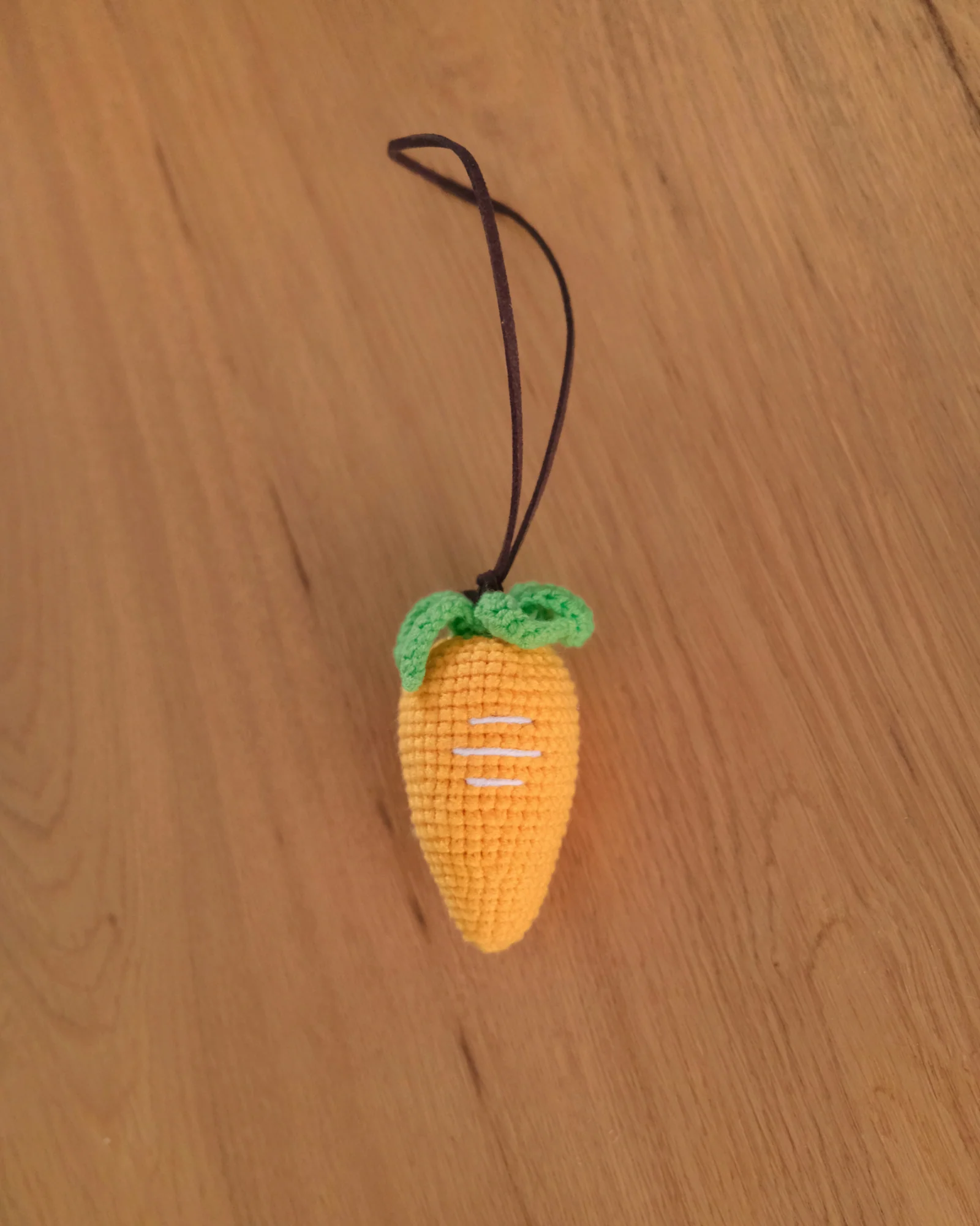 Carrot Crochet Charm - Image 5