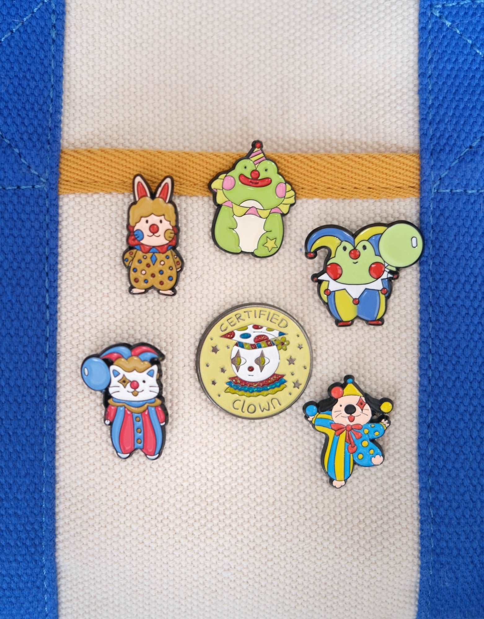 "Certified Clown" Enamel Pin - Image 4