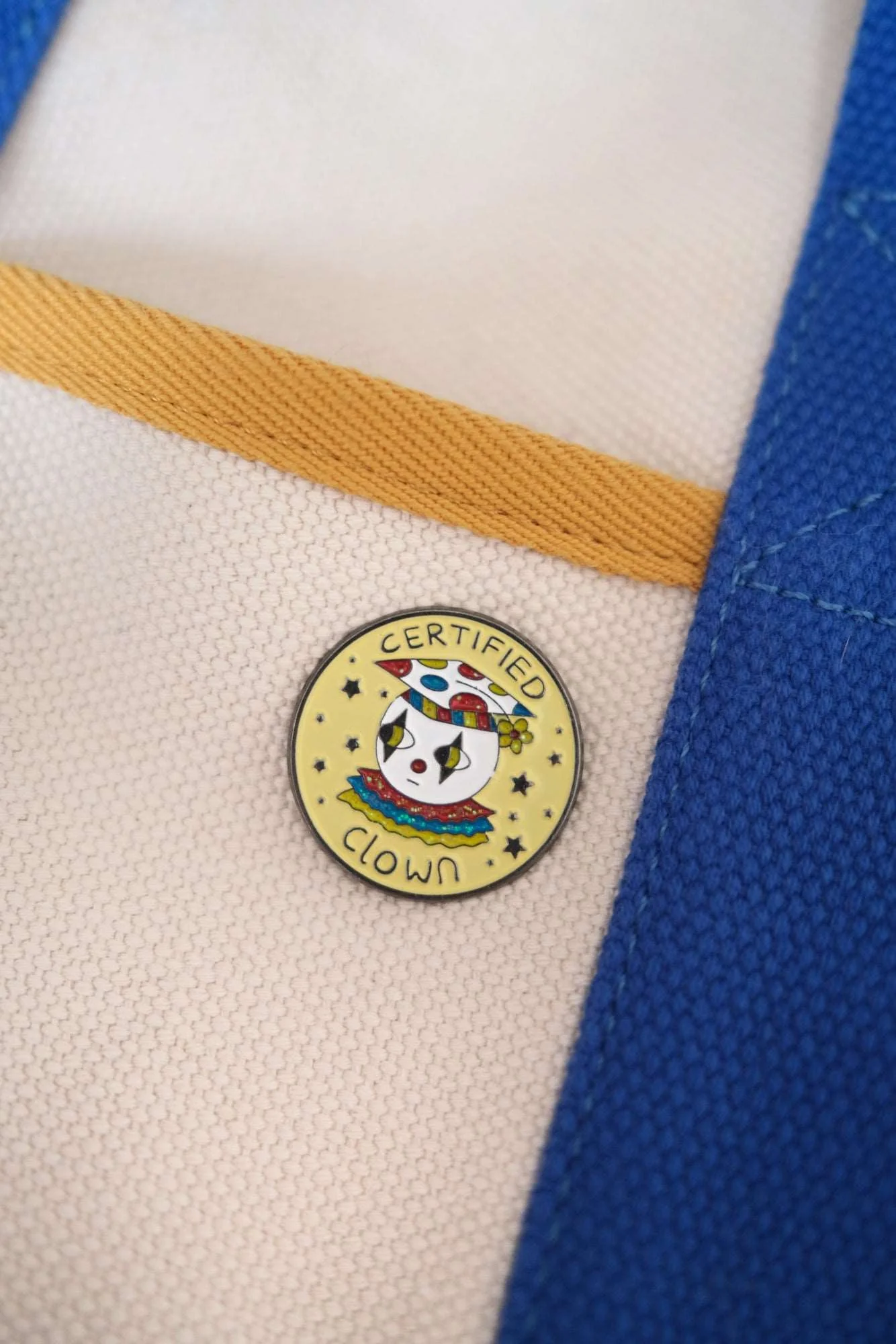 "Certified Clown" Enamel Pin - Image 5