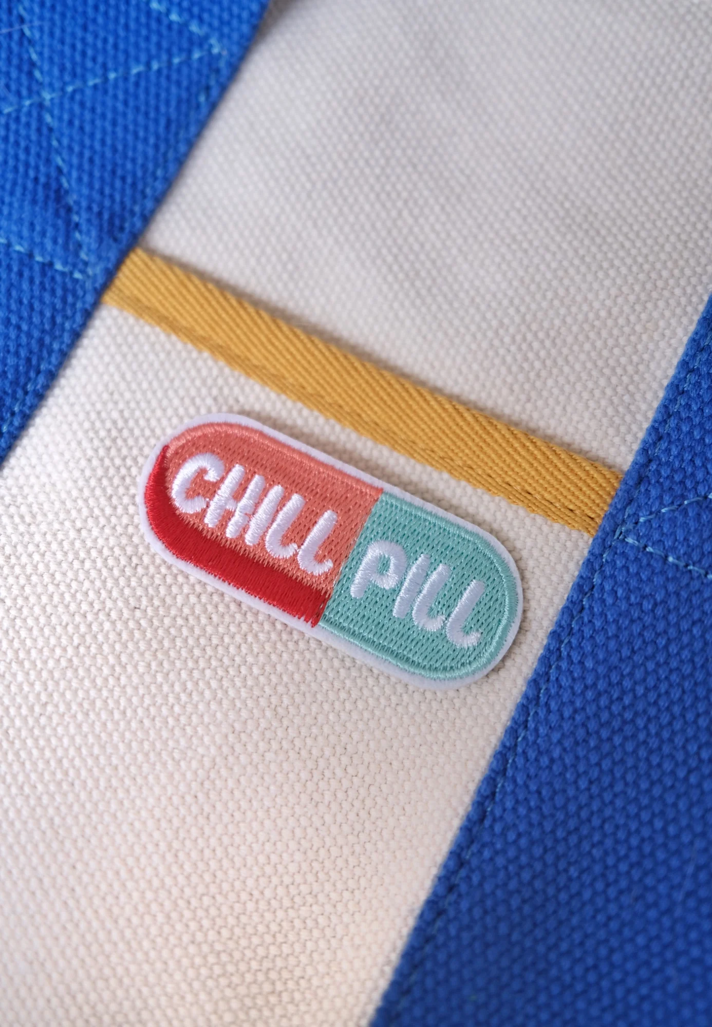Chill Pill Iron-on Patch - Image 2
