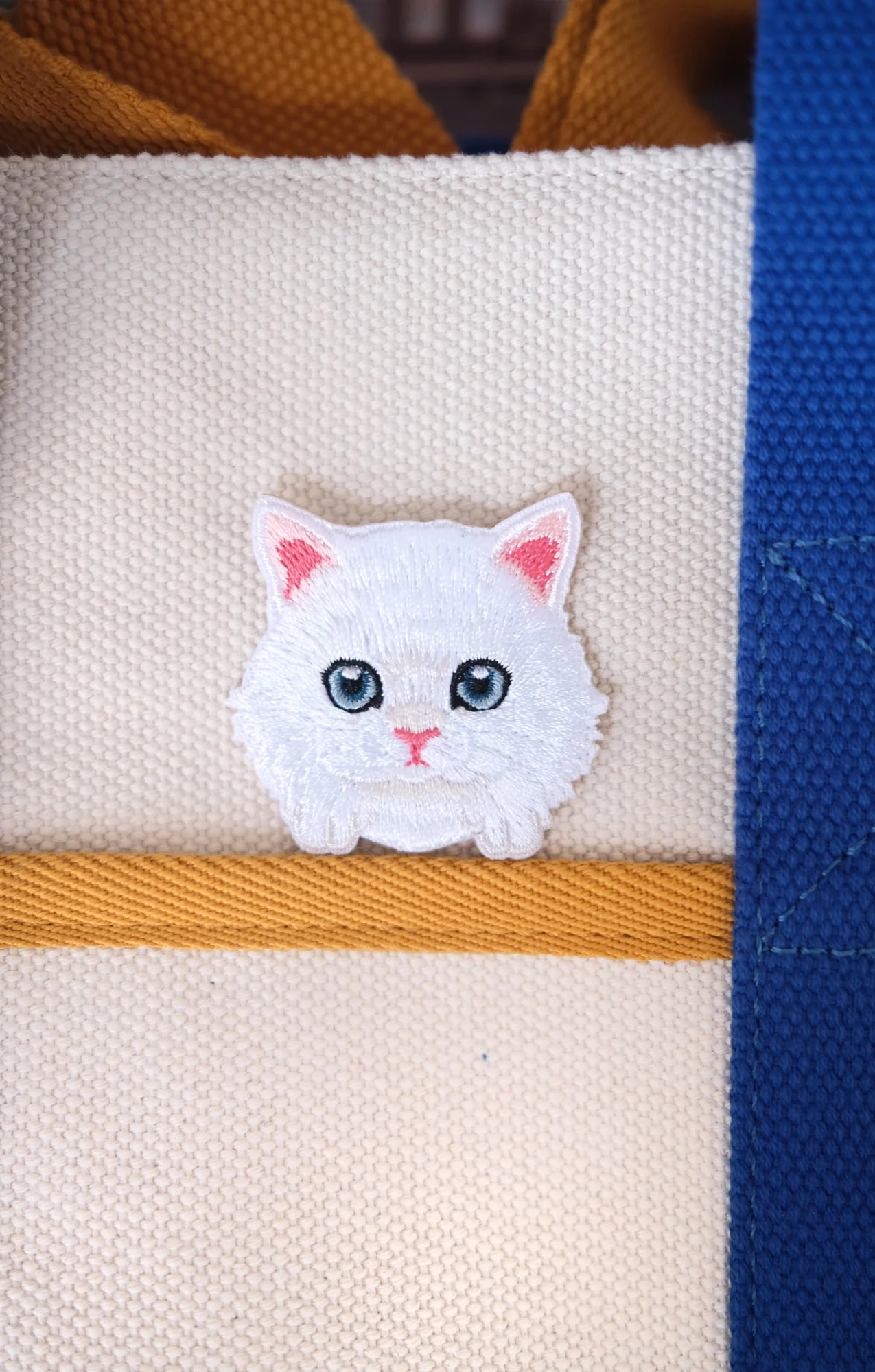 Chinchilla Kitten Iron-on Patch