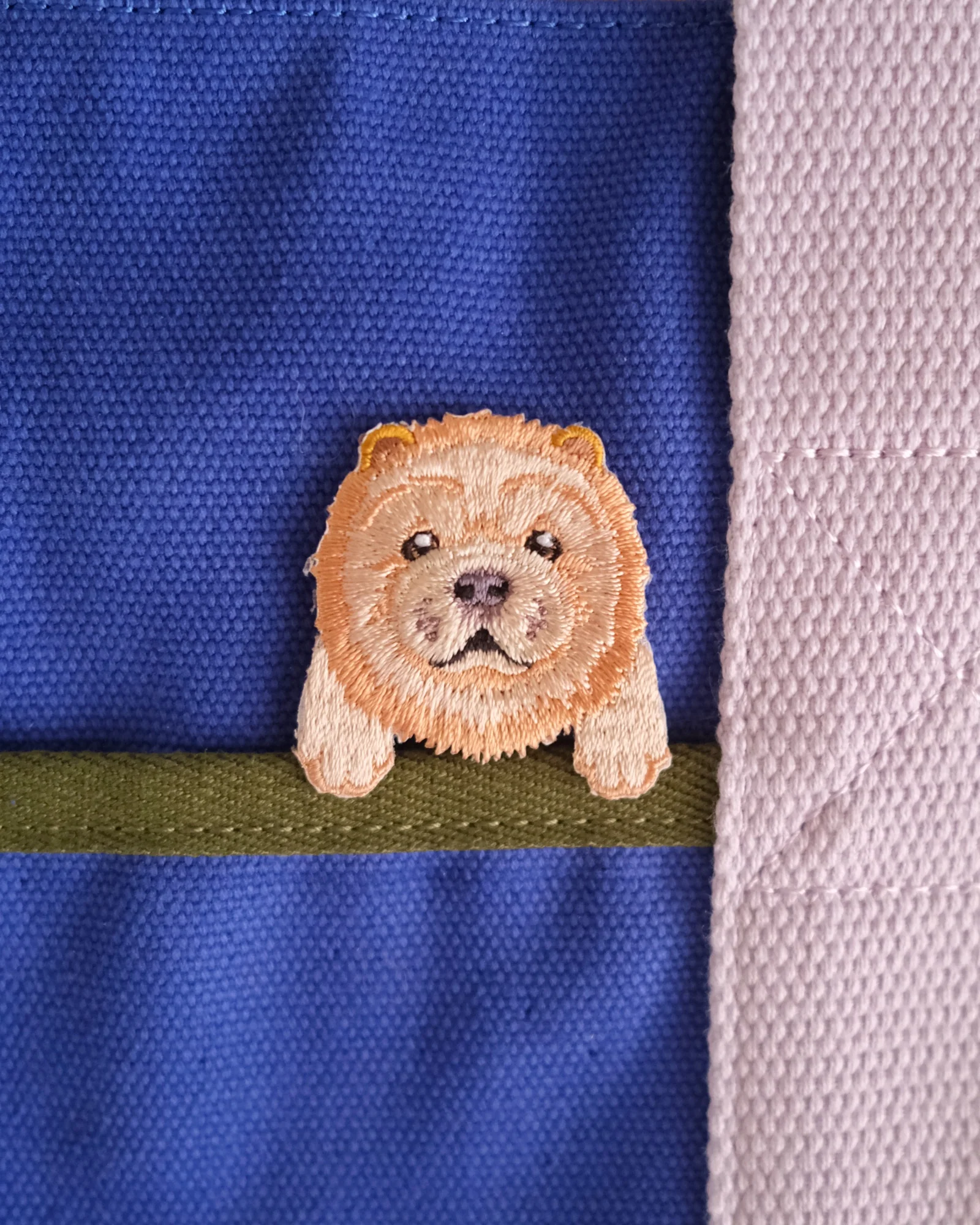Chow Chow Iron-on Patch