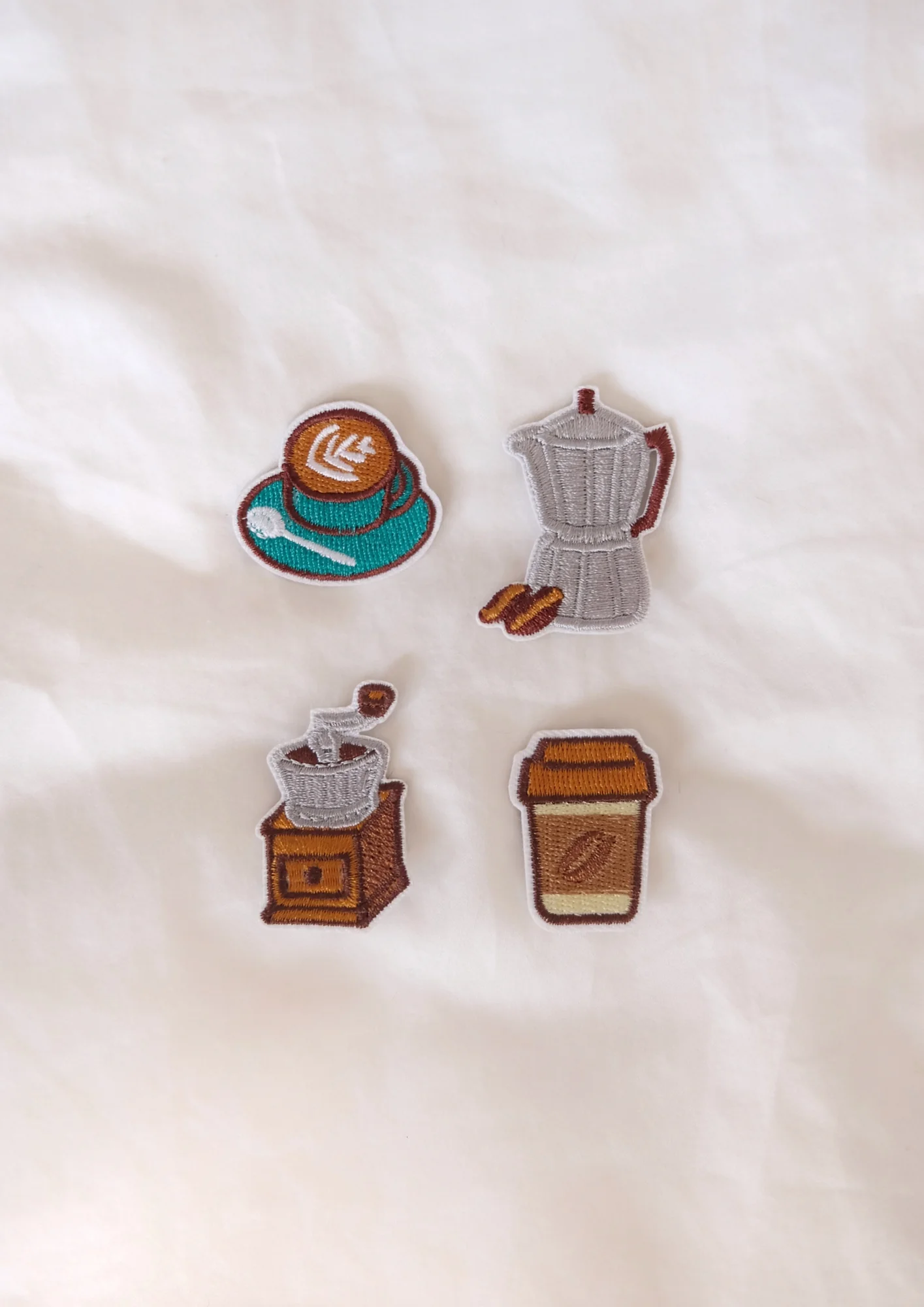 Coffee Cup Iron-on Patch - Image 4