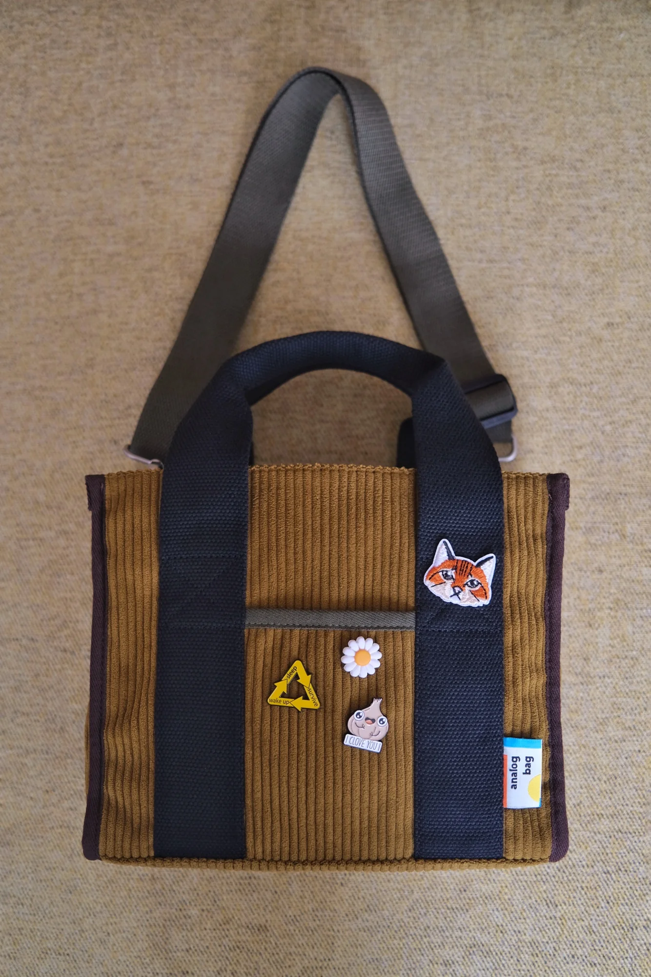 Tiger Cat Iron-on Patch - Image 2