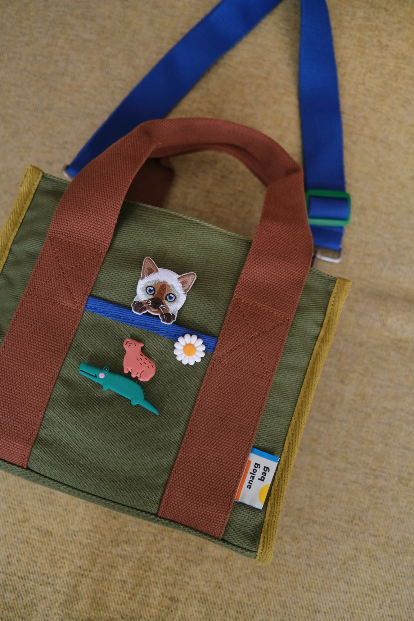 Siamese Kitten Iron-on Patch - Image 2