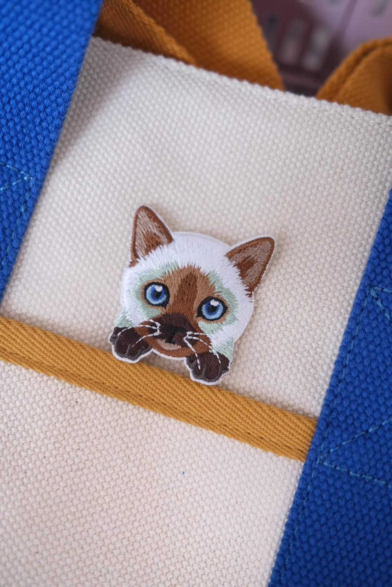 Siamese Kitten Iron-on Patch - Image 4