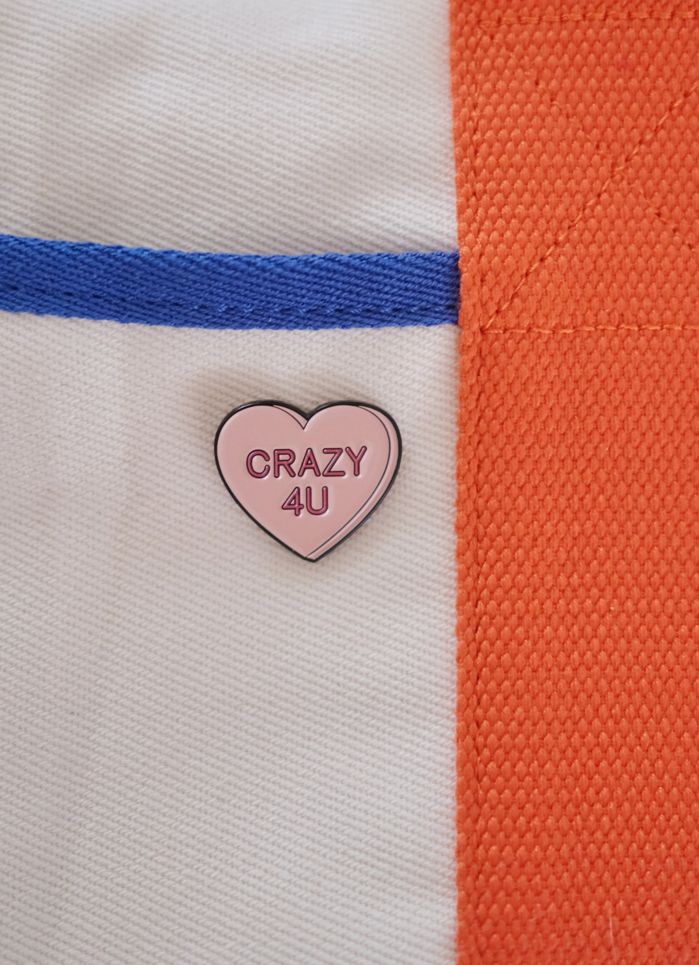“Crazy4U” Enamel Pin - Image 4