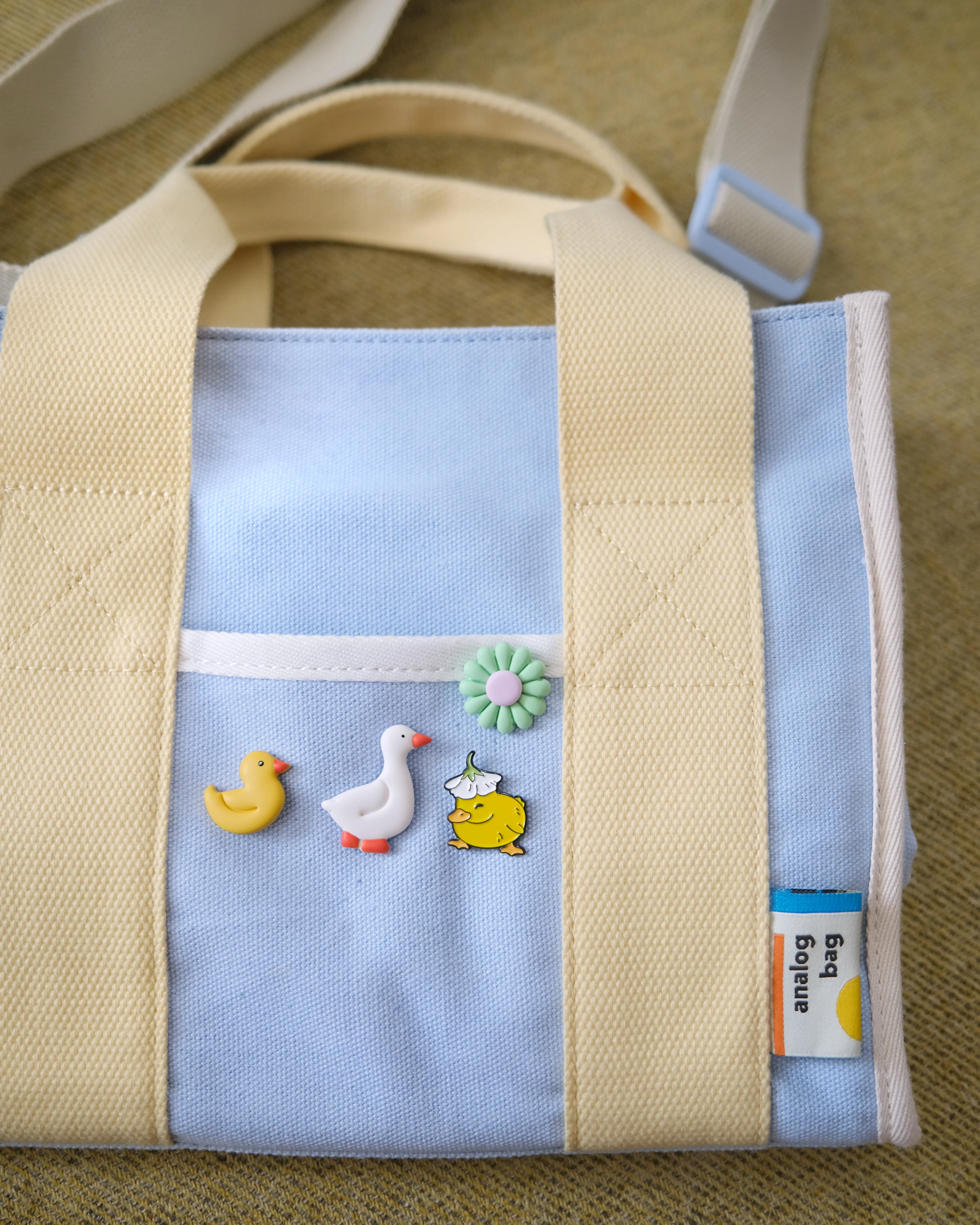 Flower Duck Enamel Pin - Image 2