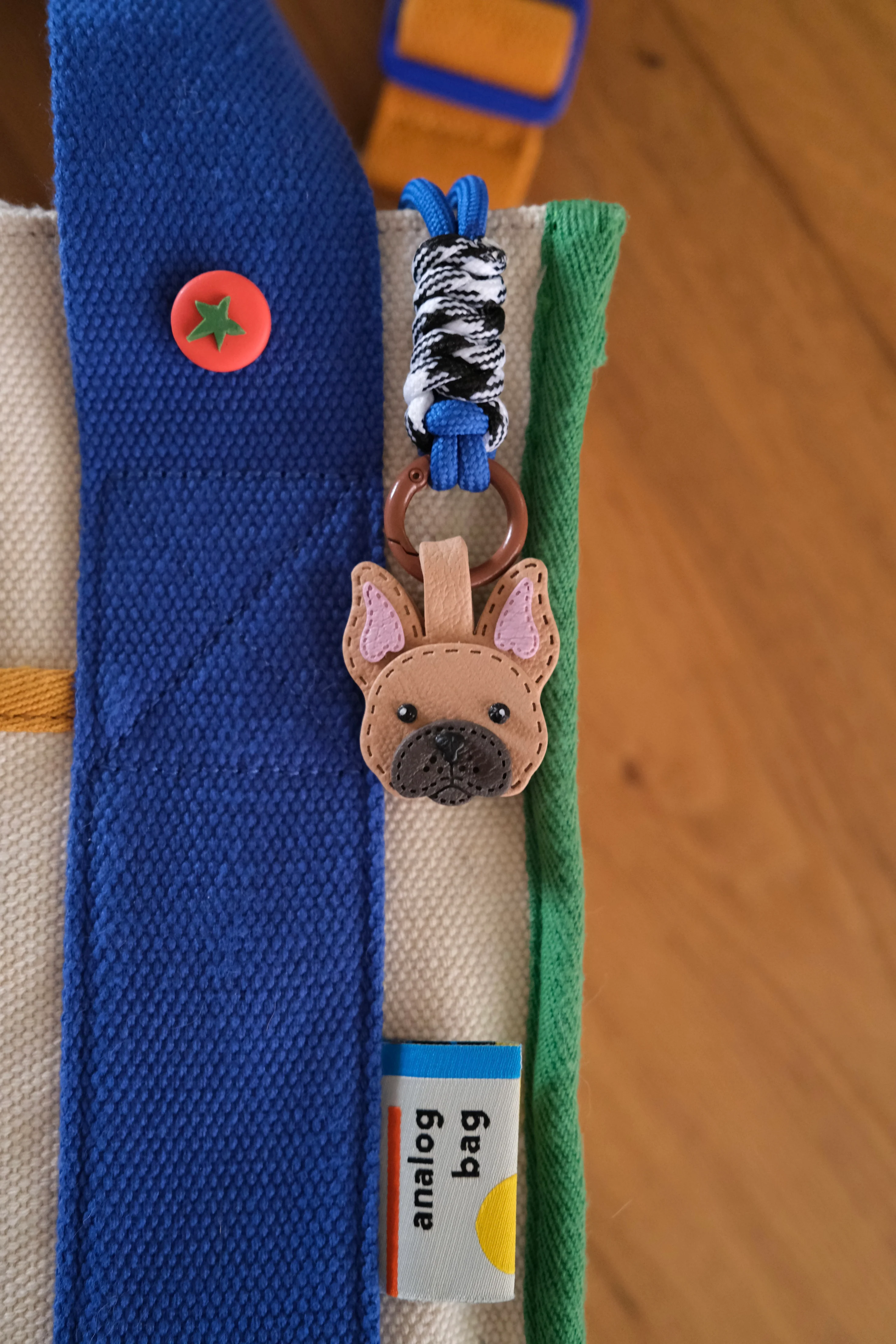 Frenchie Clay Bobbin/ Charm - Image 3
