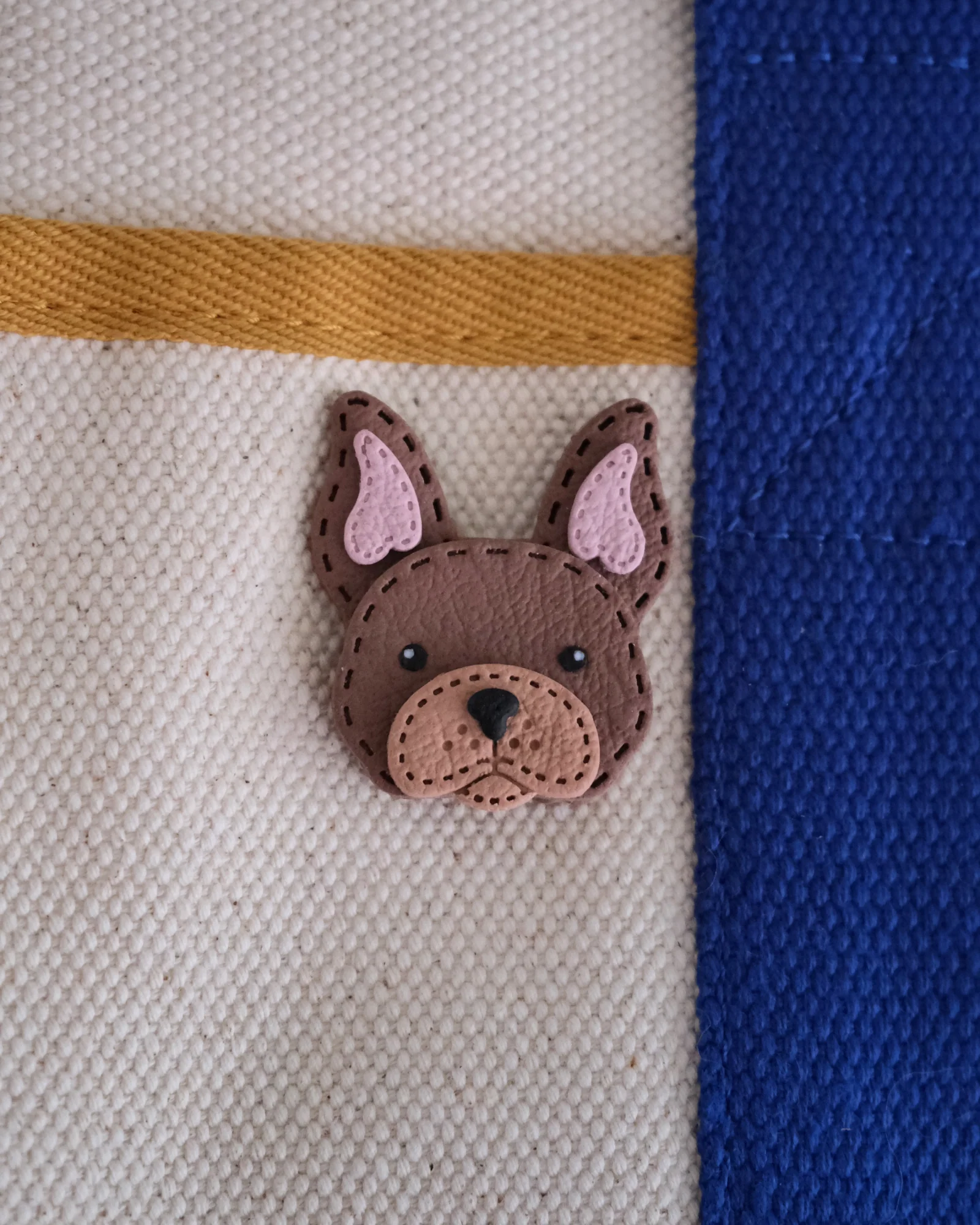 Frenchie Clay Bobbin/ Charm - Image 7