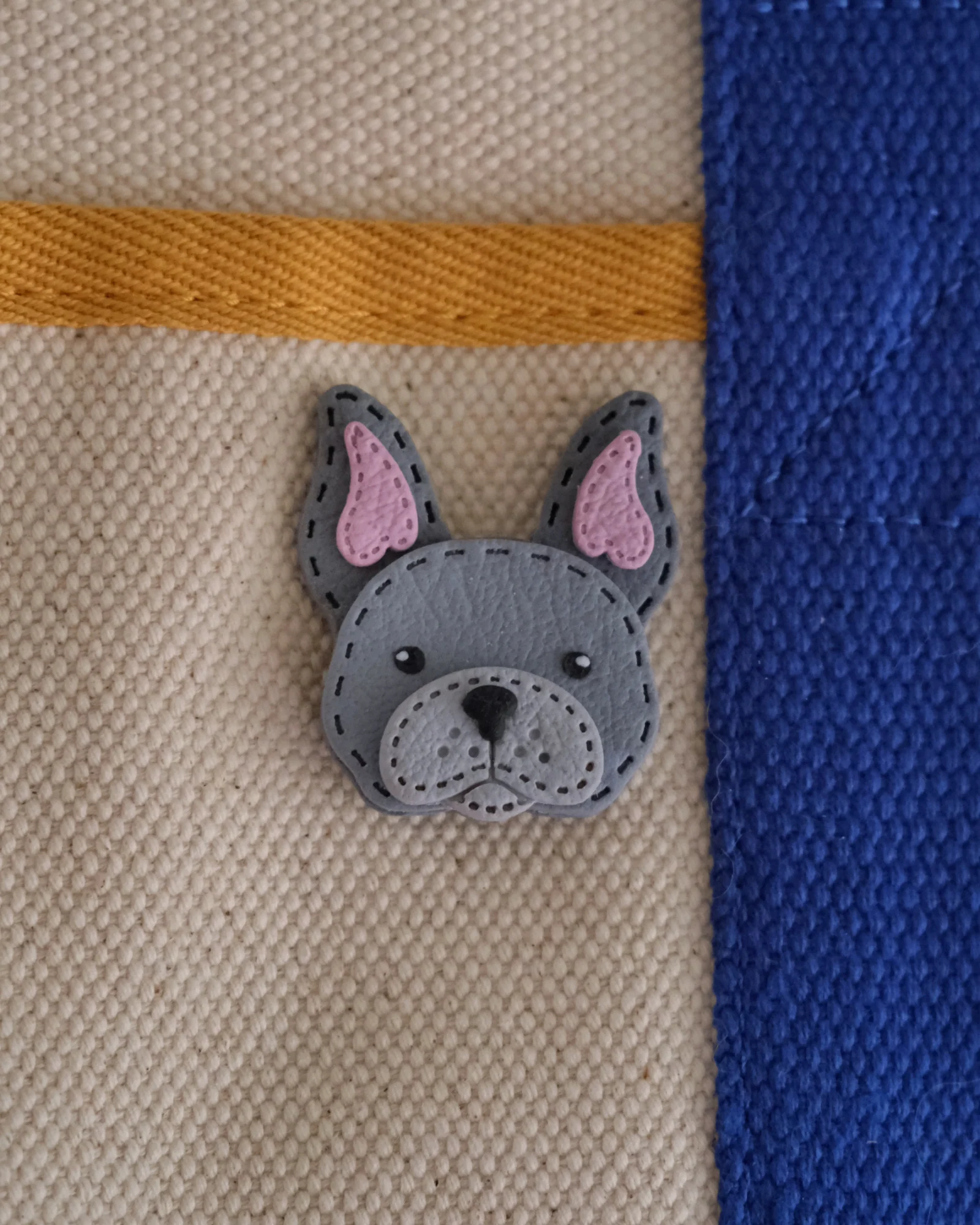 Frenchie Clay Bobbin/ Charm - Image 8