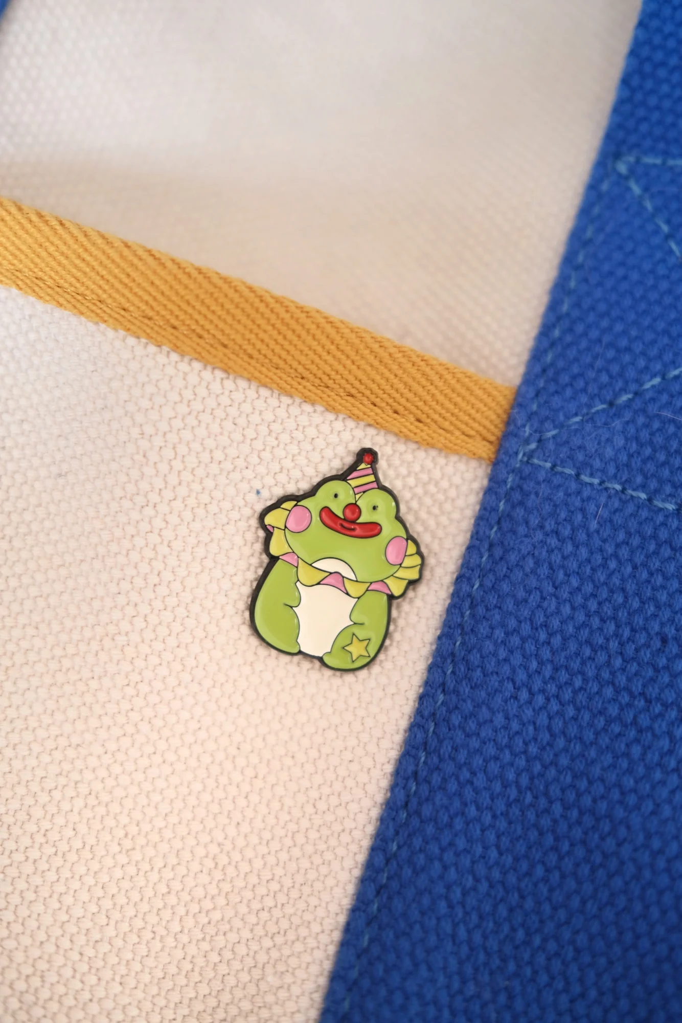Frog Clown Enamel Pin - Image 4