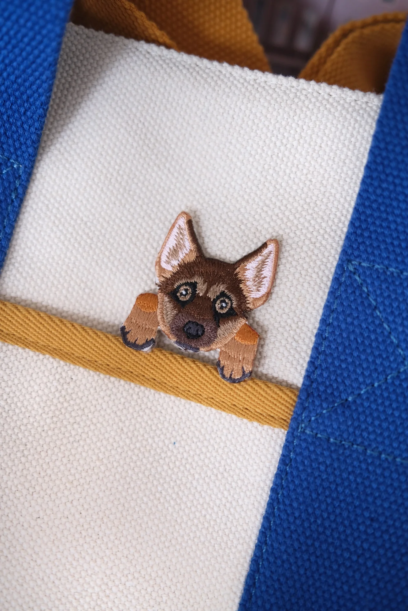 German Shepherd Iron-on Patch - Image 3