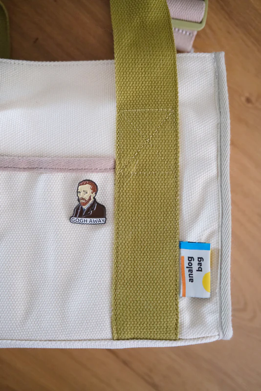 “Gogh Away” Enamel Pin - Image 3