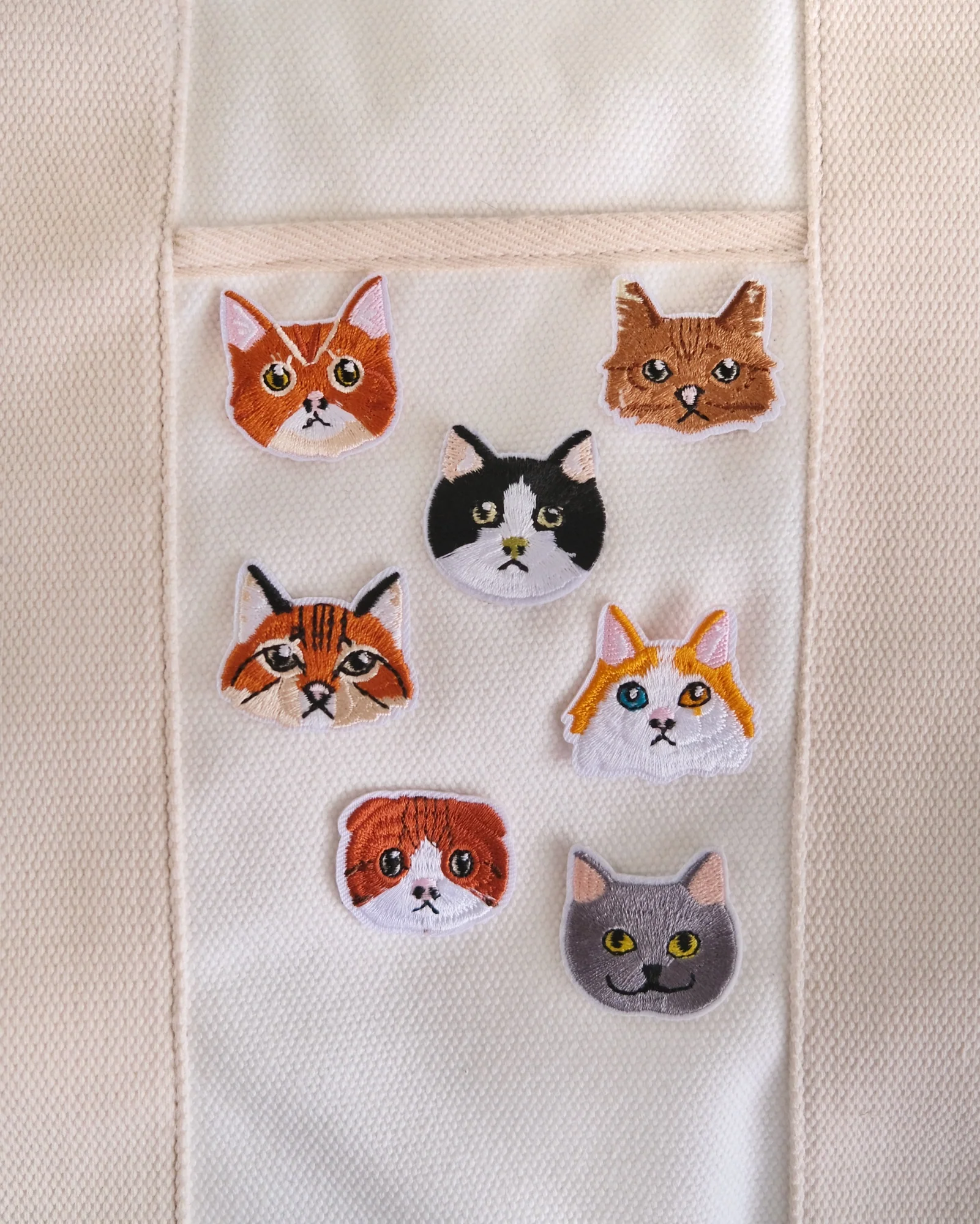 Grey British Short Hair Cat Iron-on Patch - Image 5