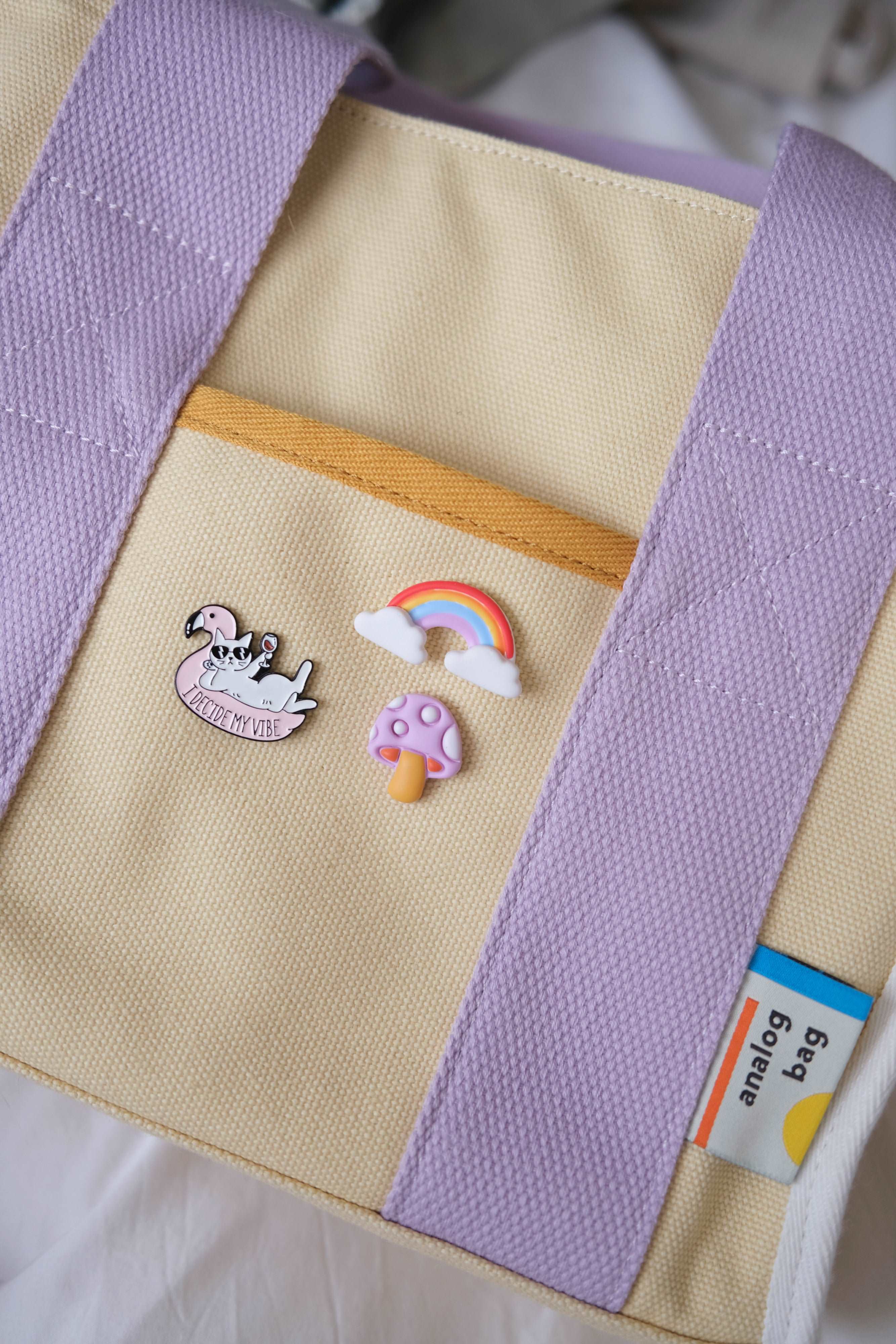 "I Decide My Vibe" Enamel Pin - Image 2