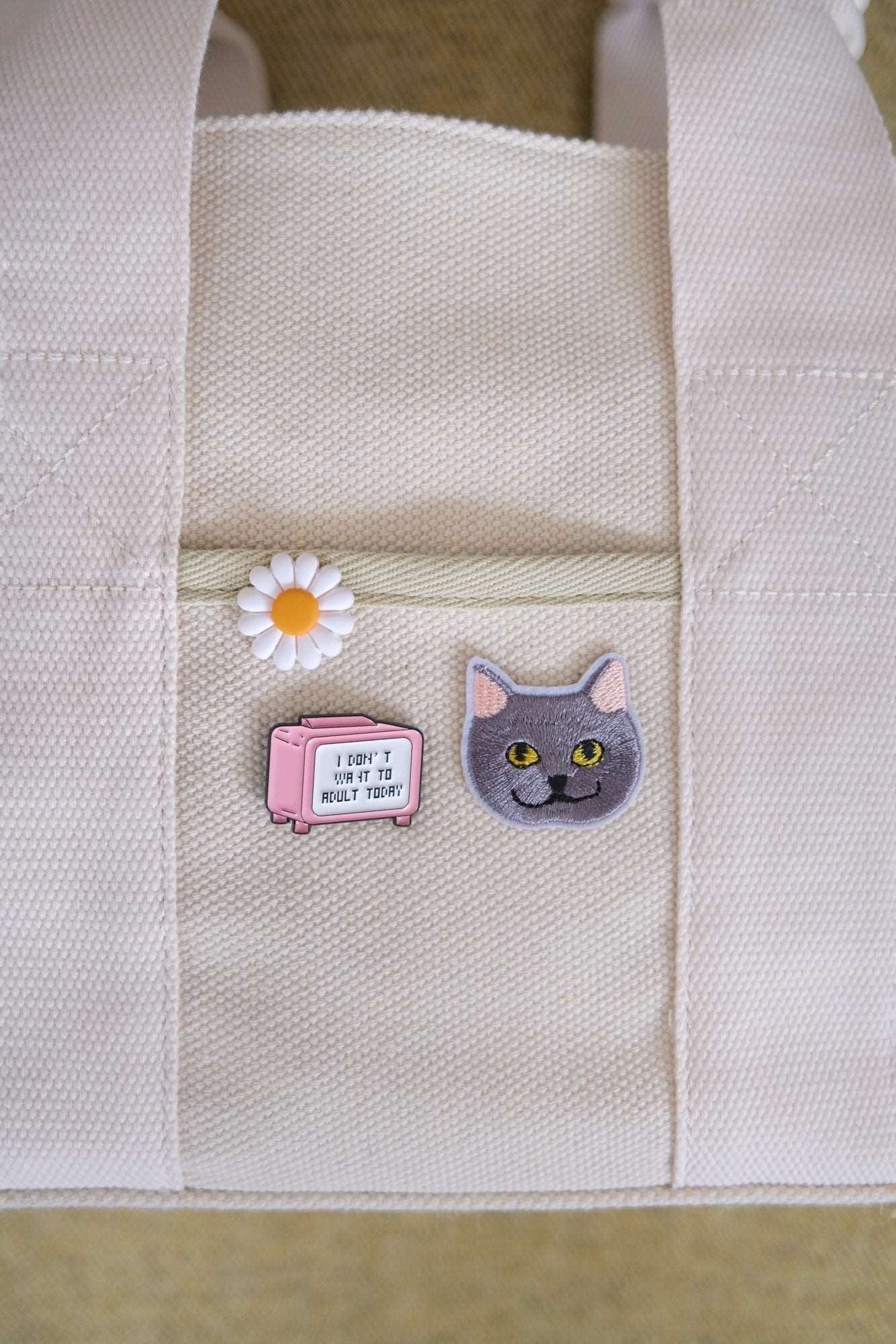 "I Don't Want to Adult Today" Enamel Pin - Image 4