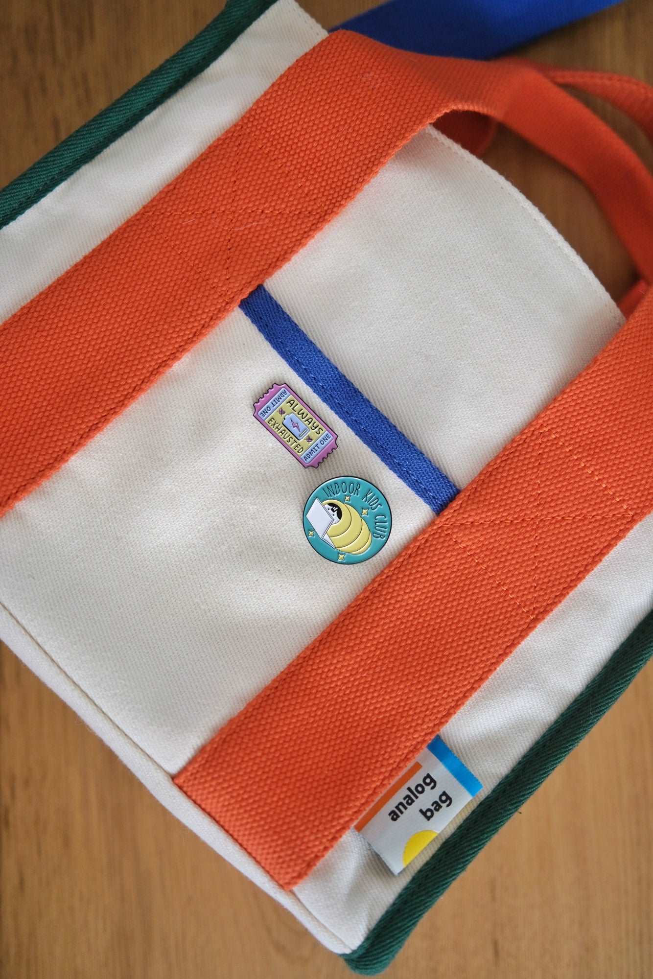 "Indoor Kids Club" Enamel Pin - Image 2