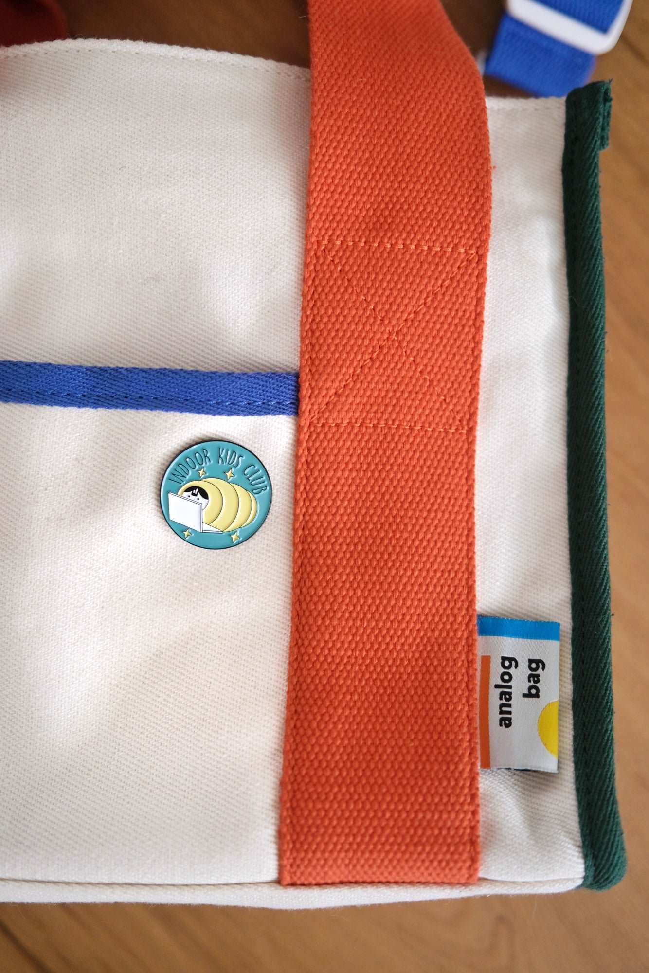 "Indoor Kids Club" Enamel Pin - Image 3