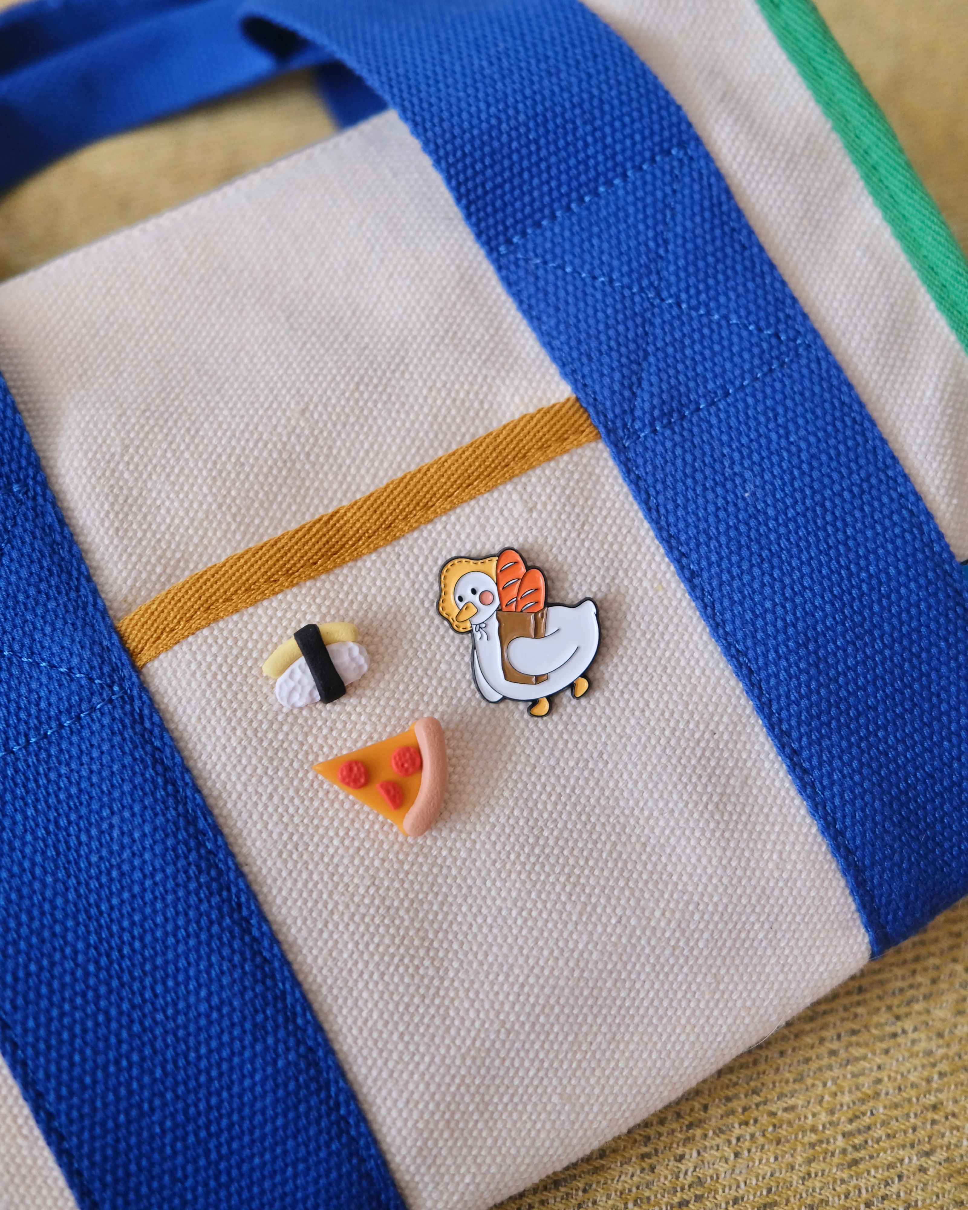 Maiden Goose Enamel Pin - Image 2
