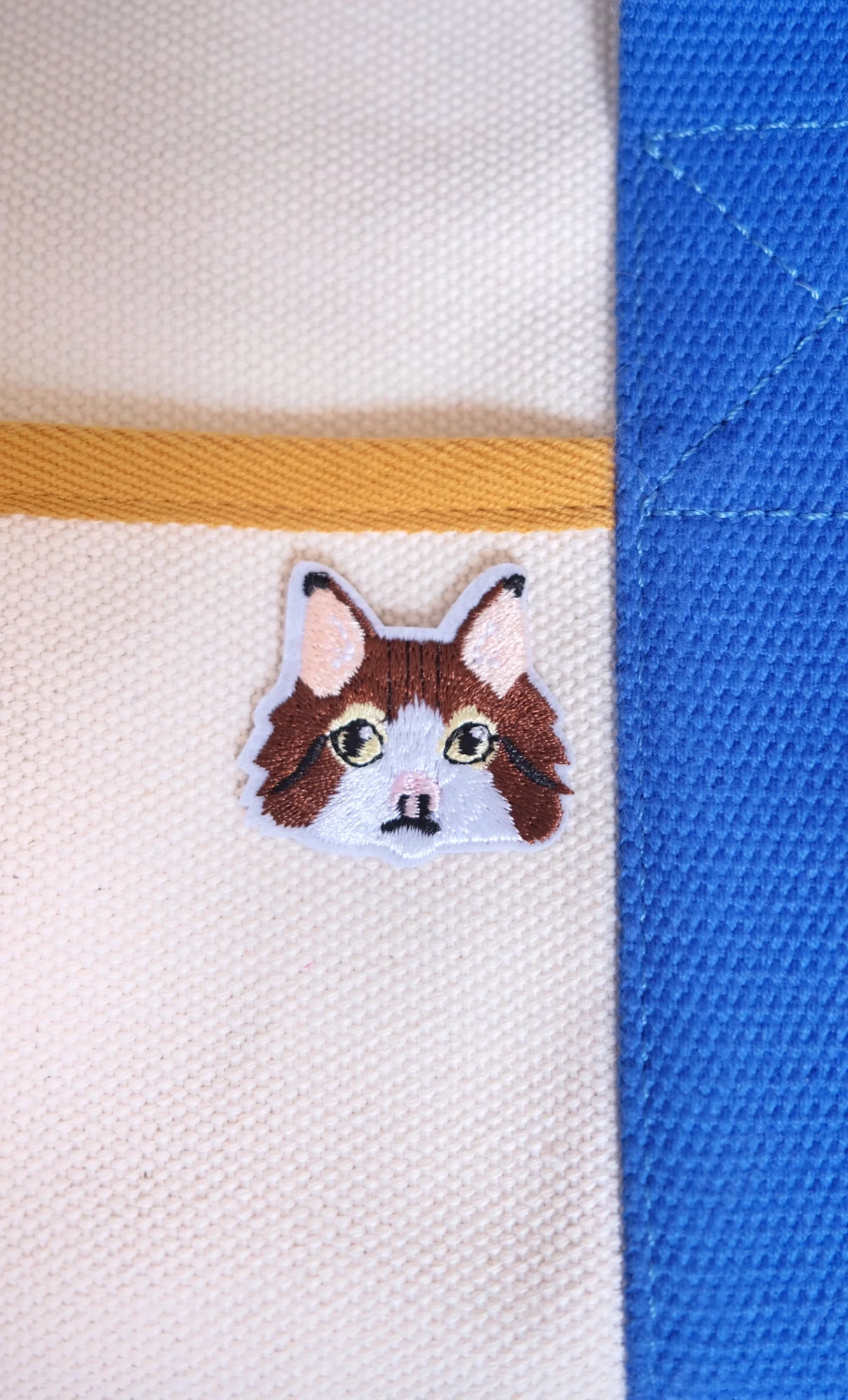 Maine Coon Cat Iron-on Patch