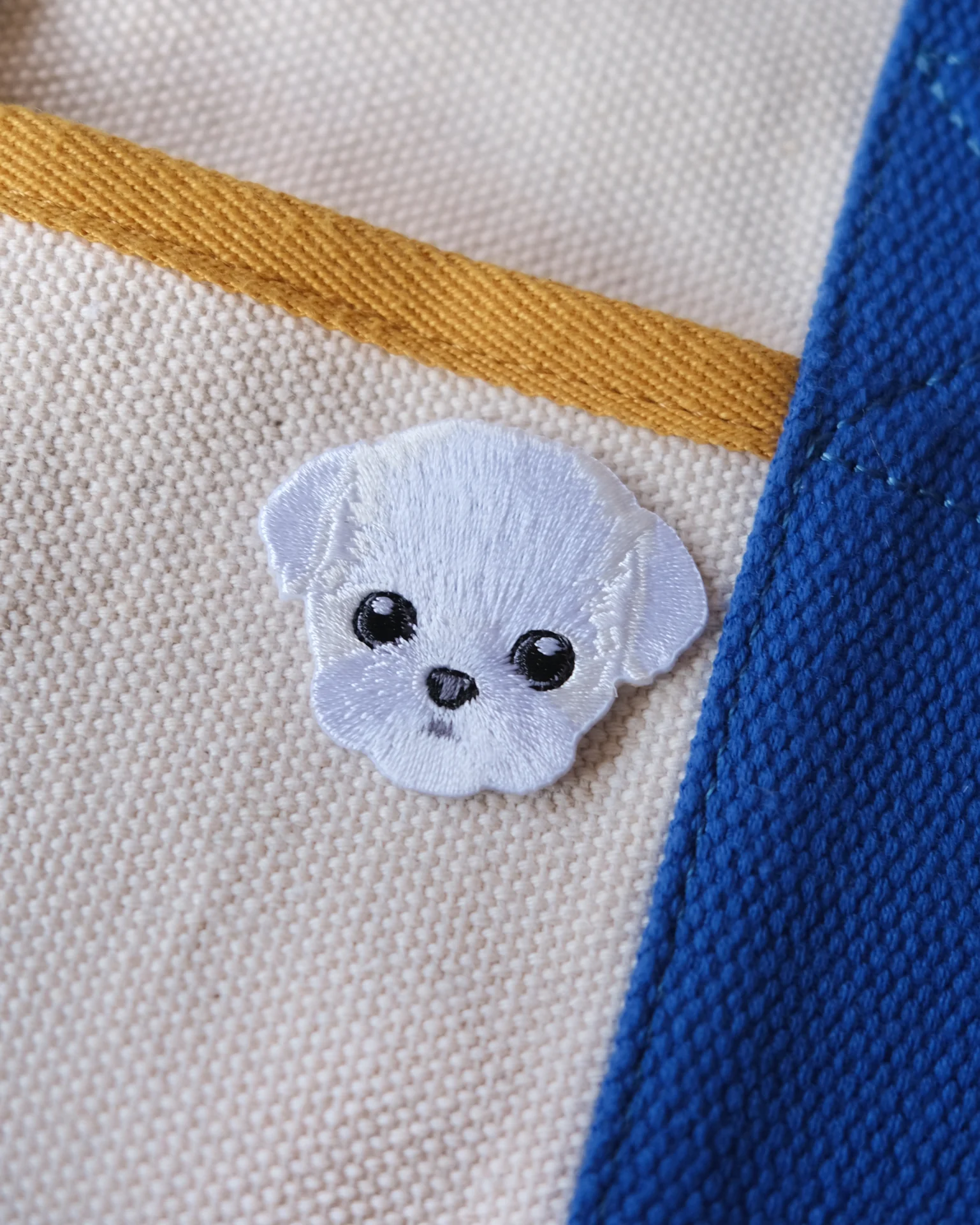 Maltese Iron-on Patch - Image 3