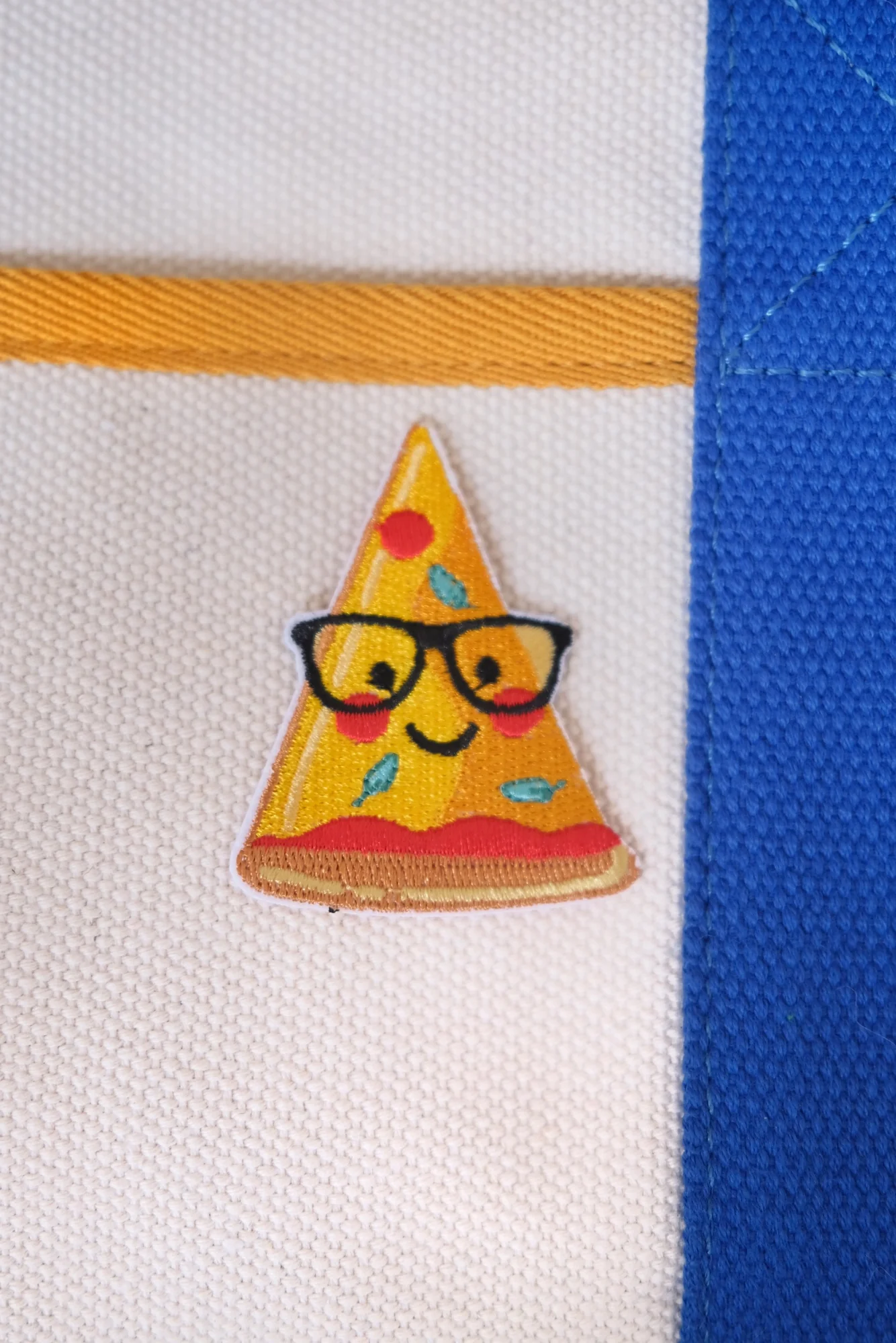 Nerd Pizza Iron-on Patch