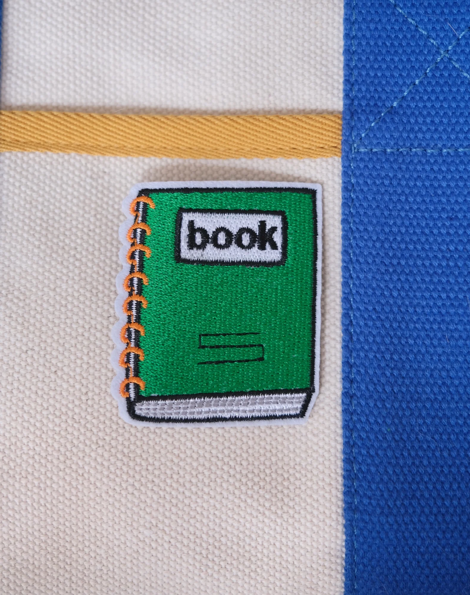 Notebook Iron-on Patch