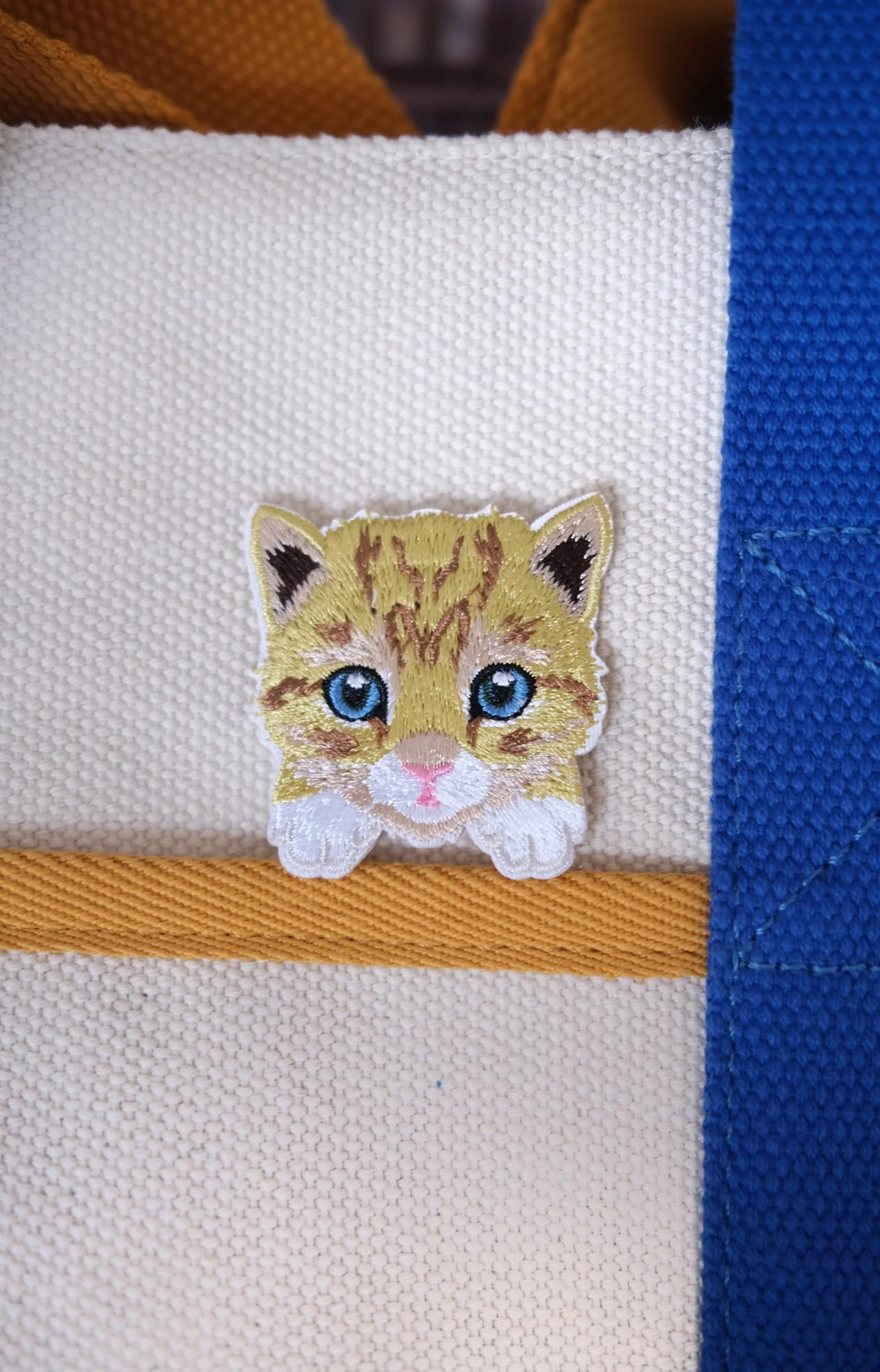 Orange Kitten Iron-on Patch - Image 4