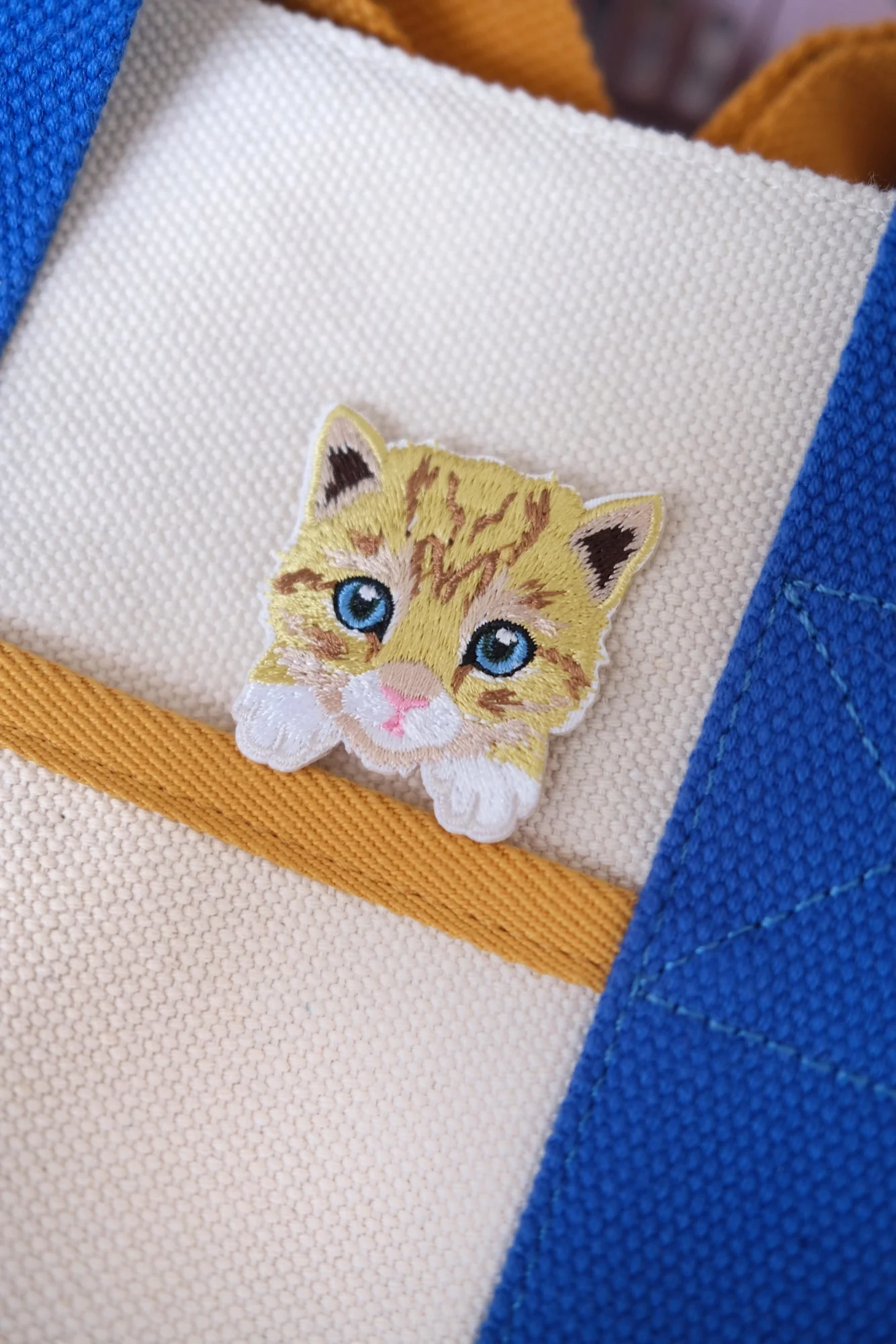 Orange Kitten Iron-on Patch - Image 5
