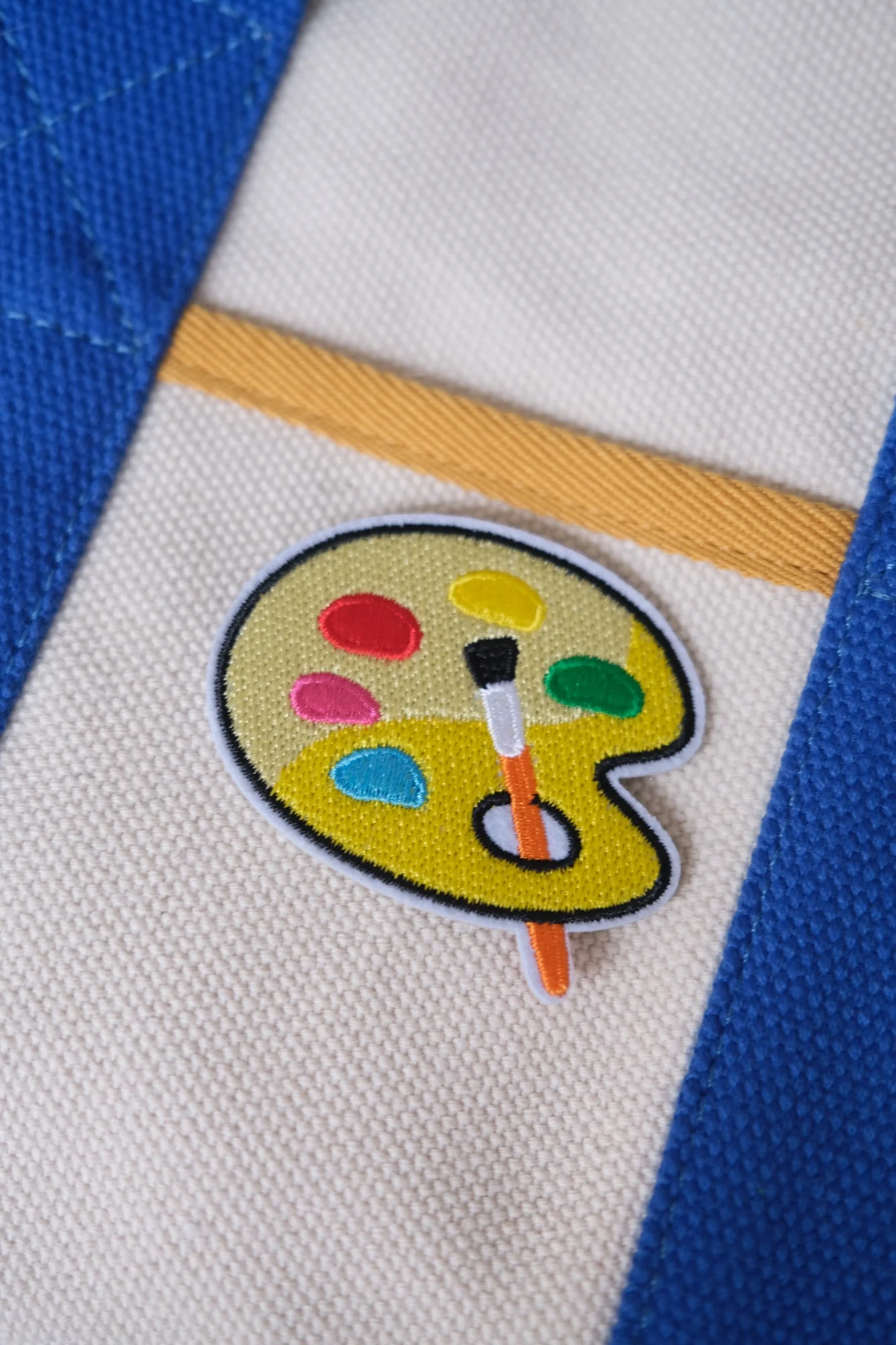 Paint Palette Iron-on Patch - Image 2