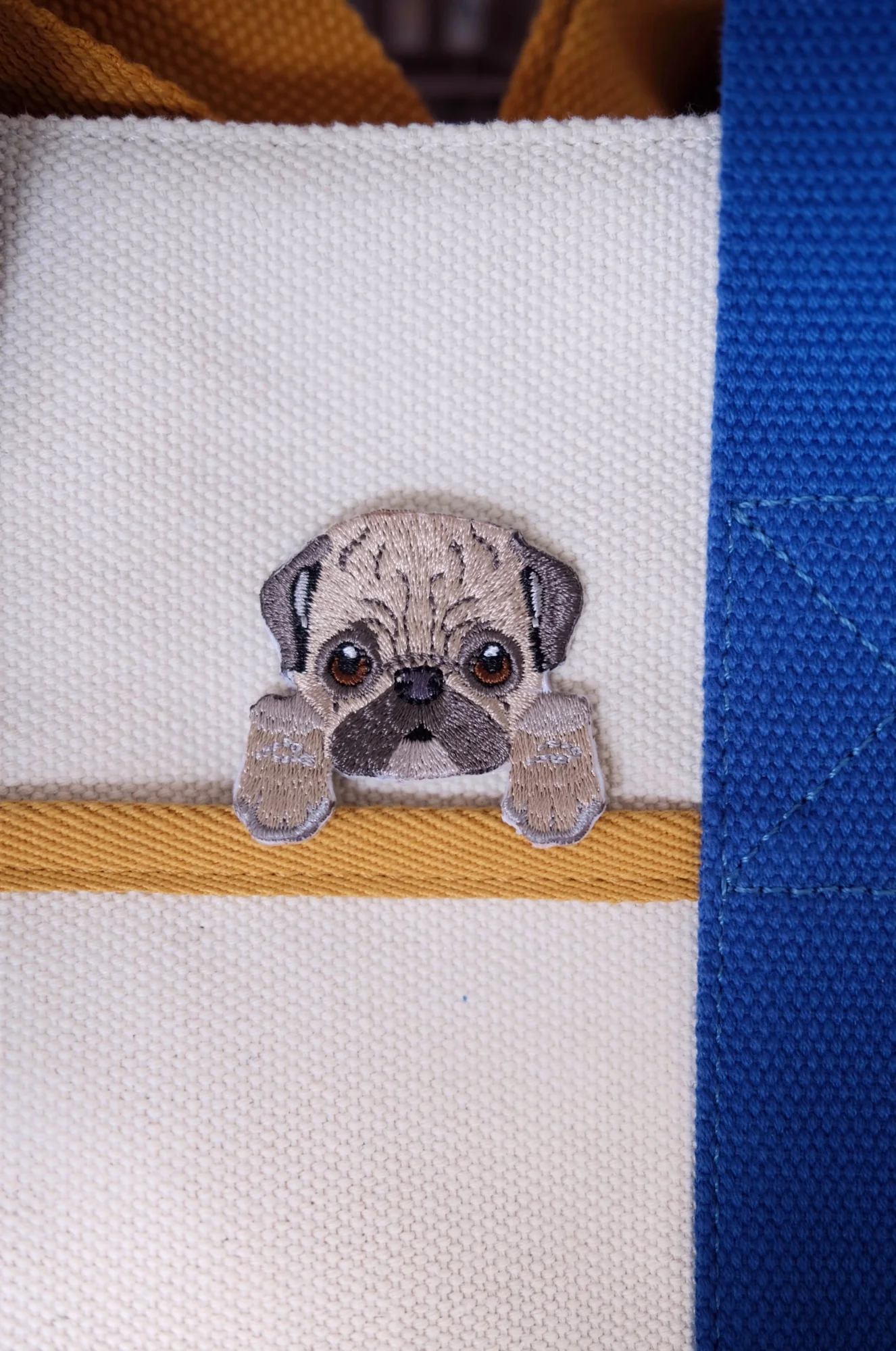 Pug Iron-on Patch