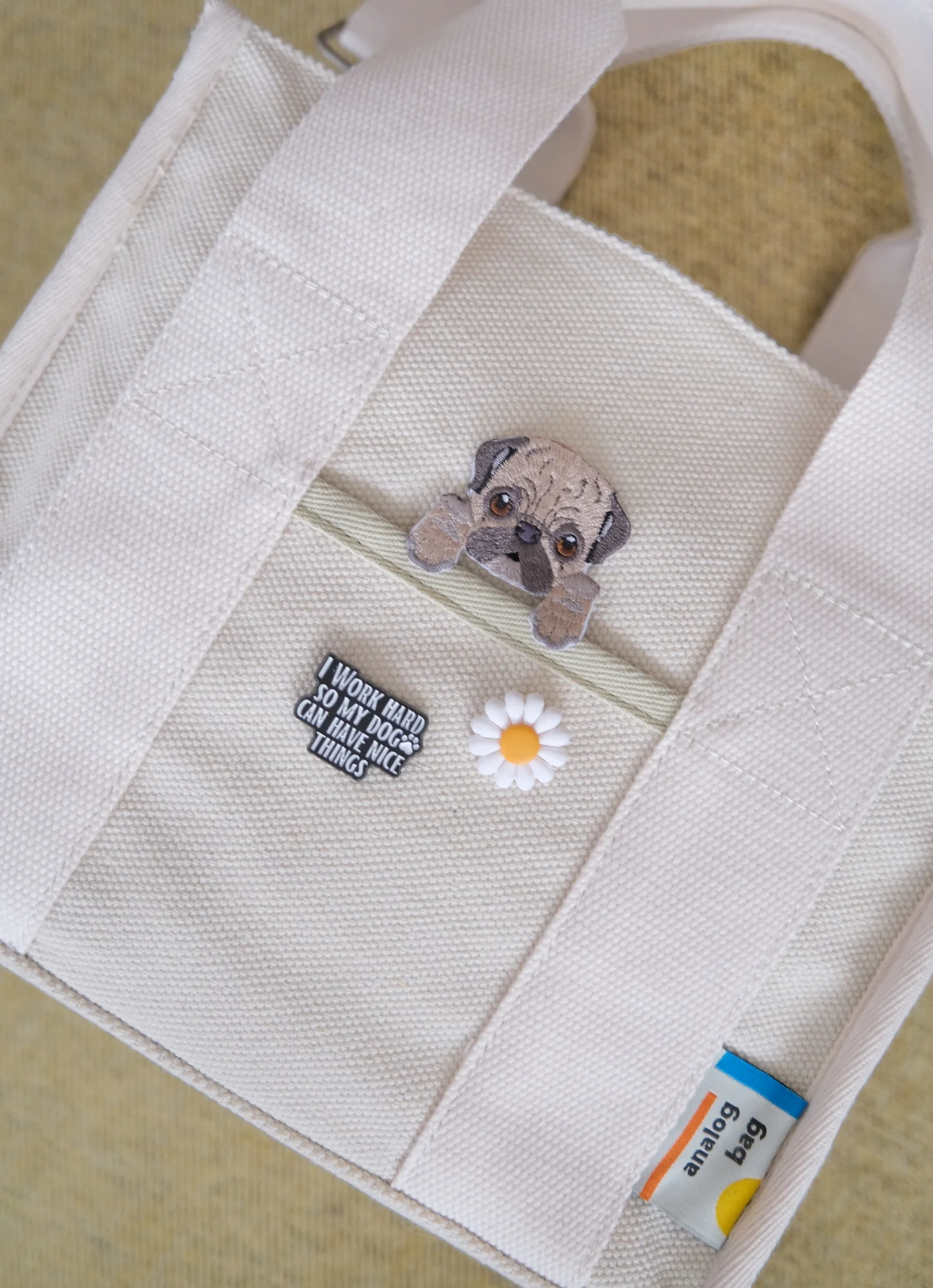 Pug Iron-on Patch - Image 5