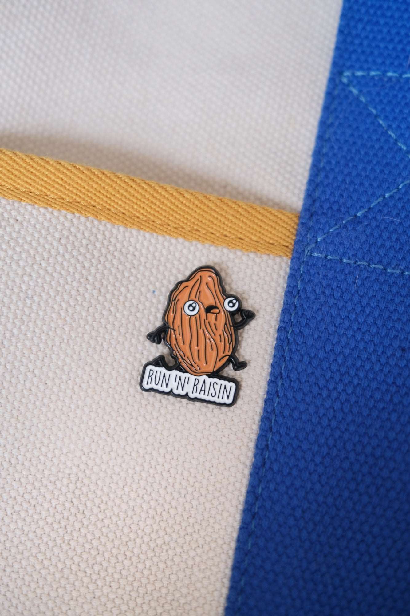 "Run n Raisin" Enamel Pin - Image 4