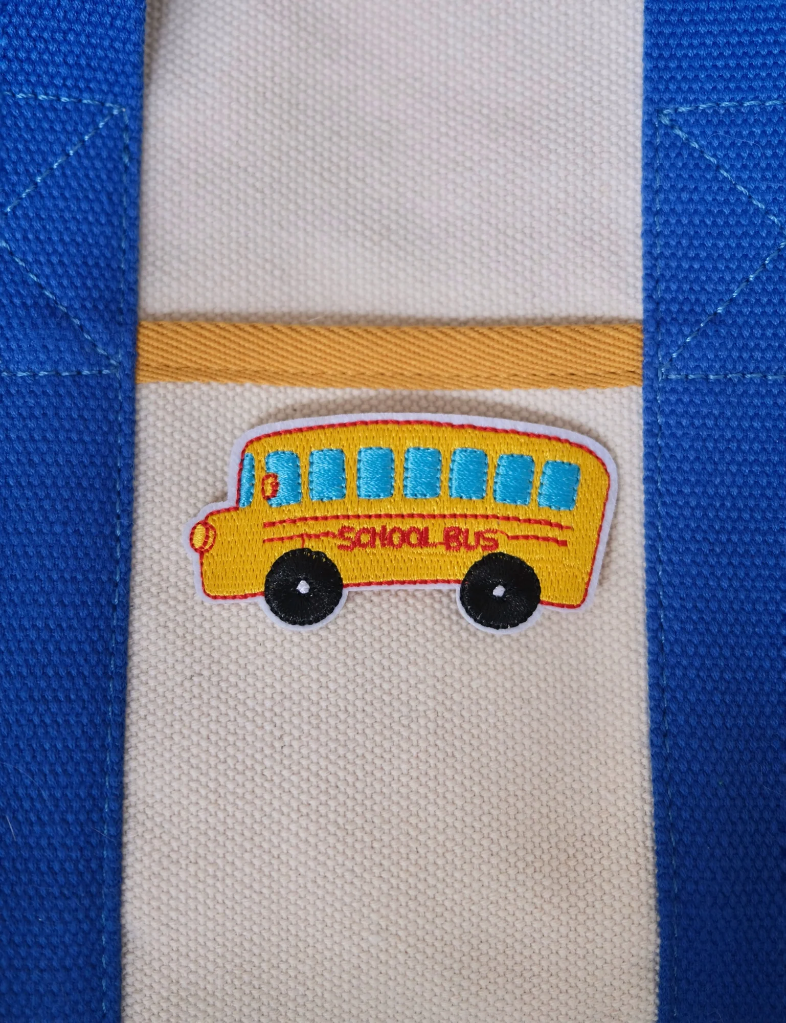 School Bus Iron-on Patch