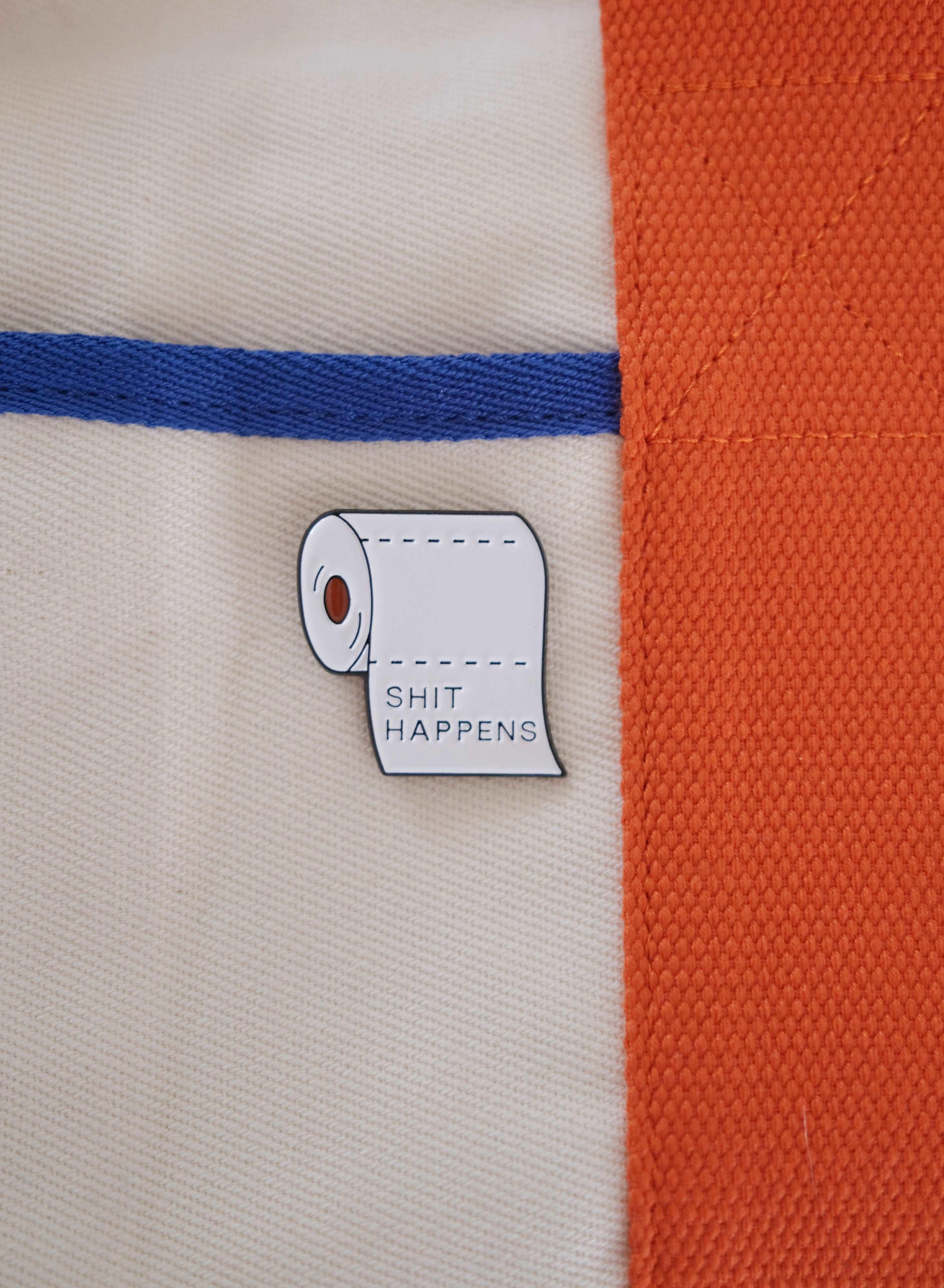 "Shit Happens" Enamel Pin - Image 4