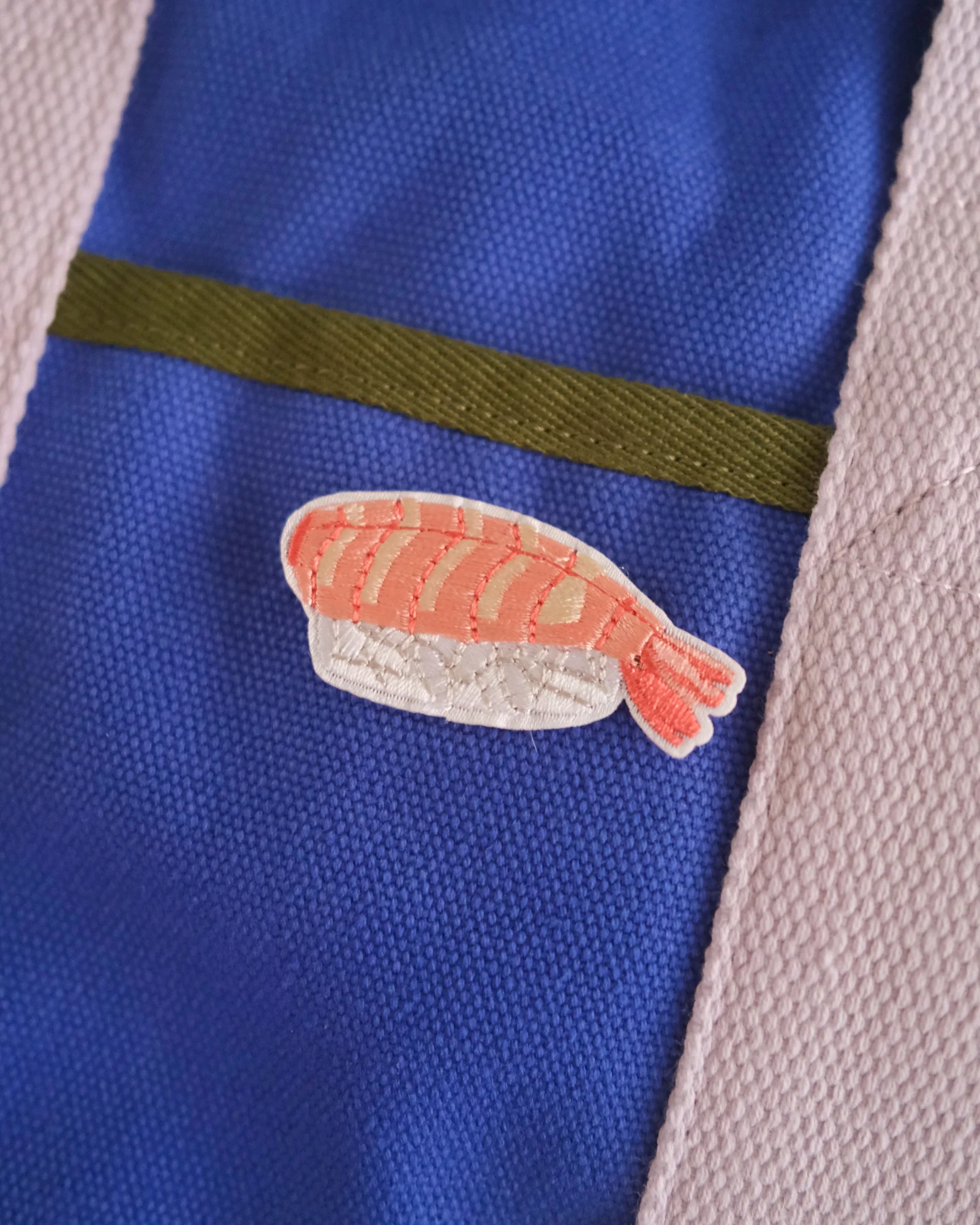 Shrimp Sushi Iron-on Patch - Image 3