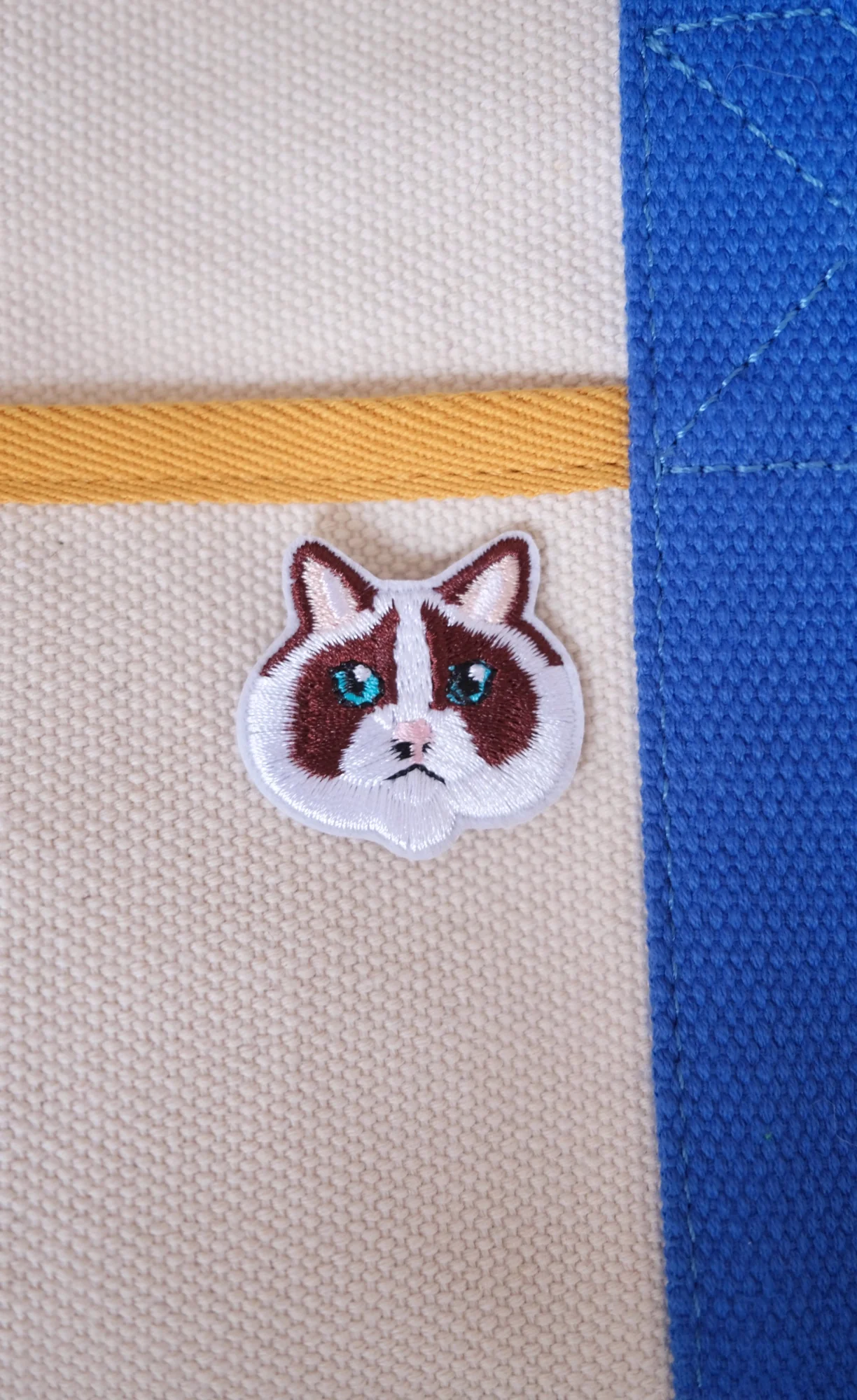 Siamese Ragdoll Cat Iron-on Patch