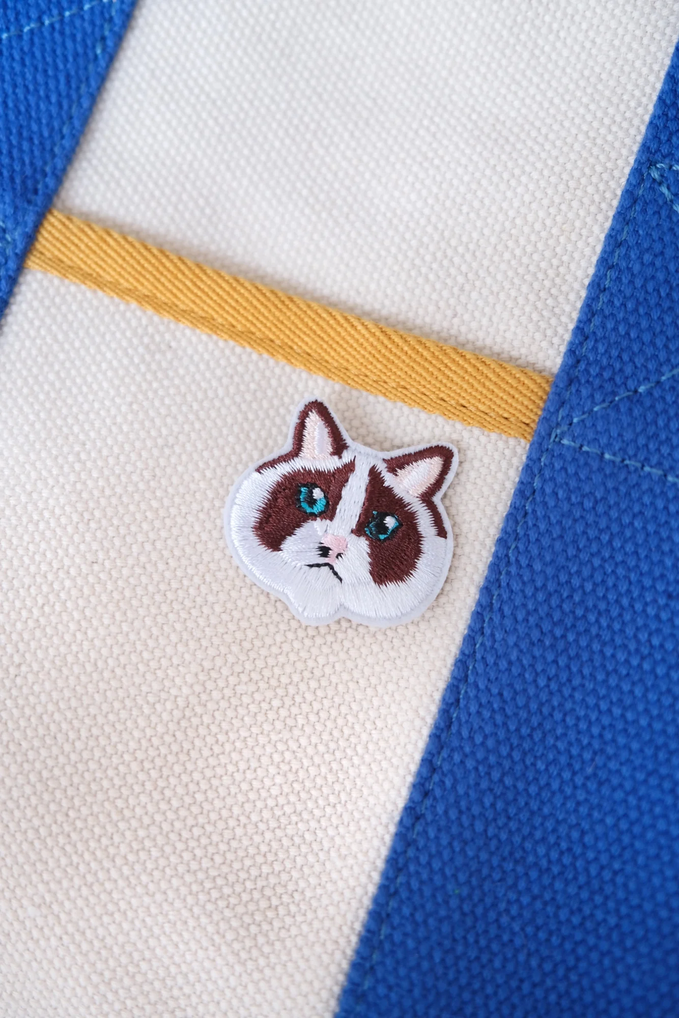 Siamese Ragdoll Cat Iron-on Patch - Image 2