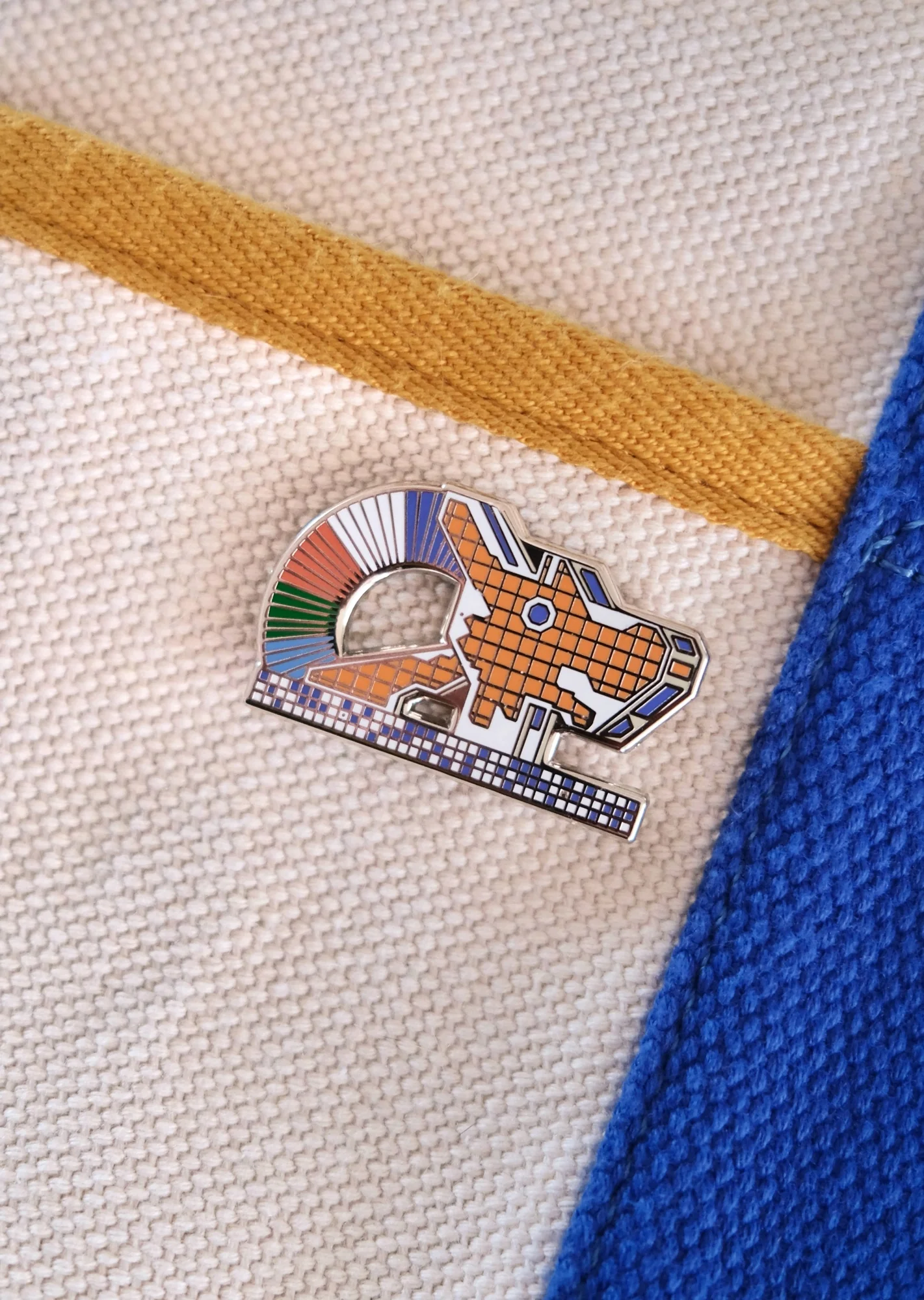 Singapore Dragon Playground Enamel Pin - Image 3
