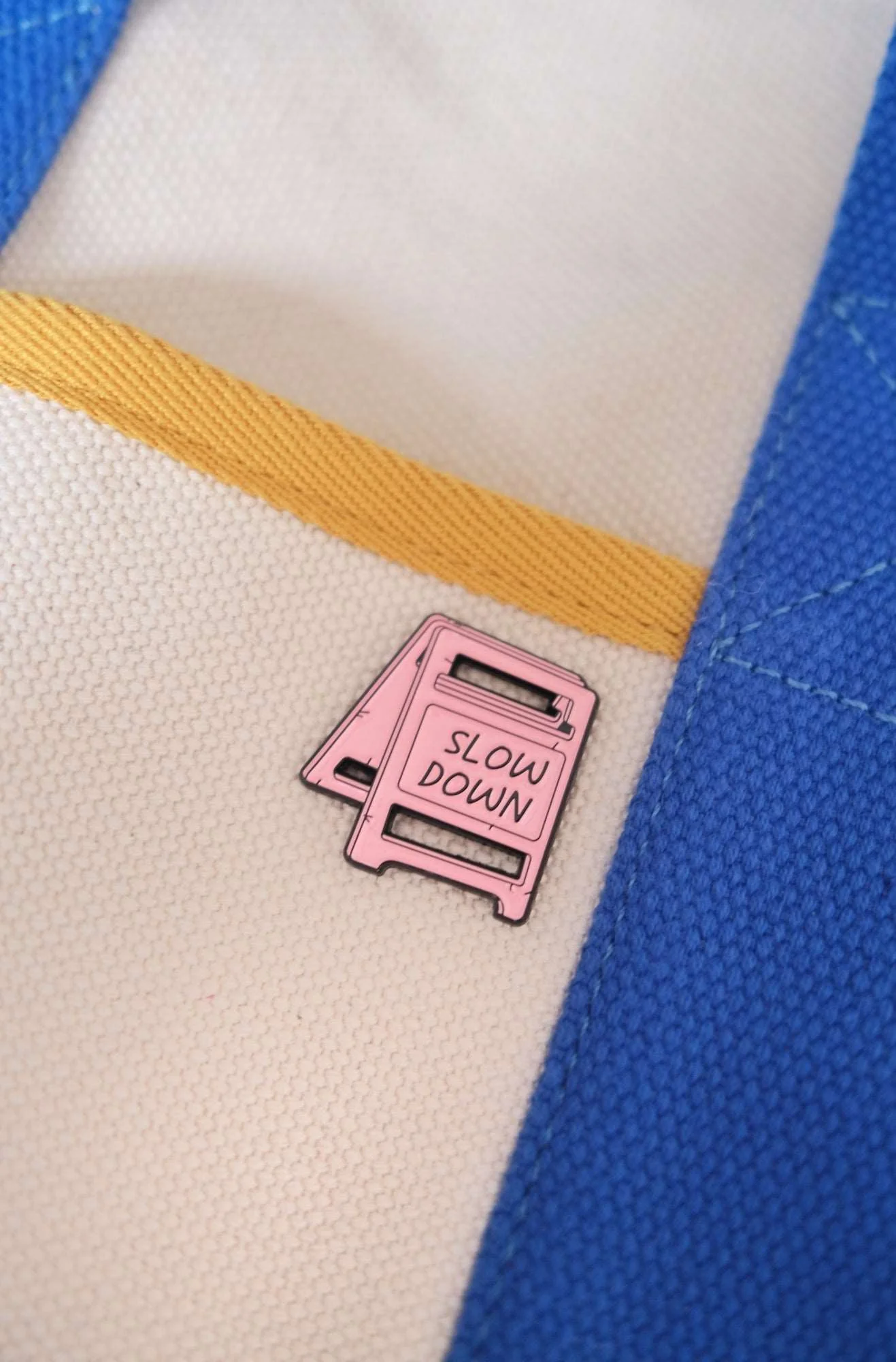 "Slow Down" Enamel Pin - Image 4