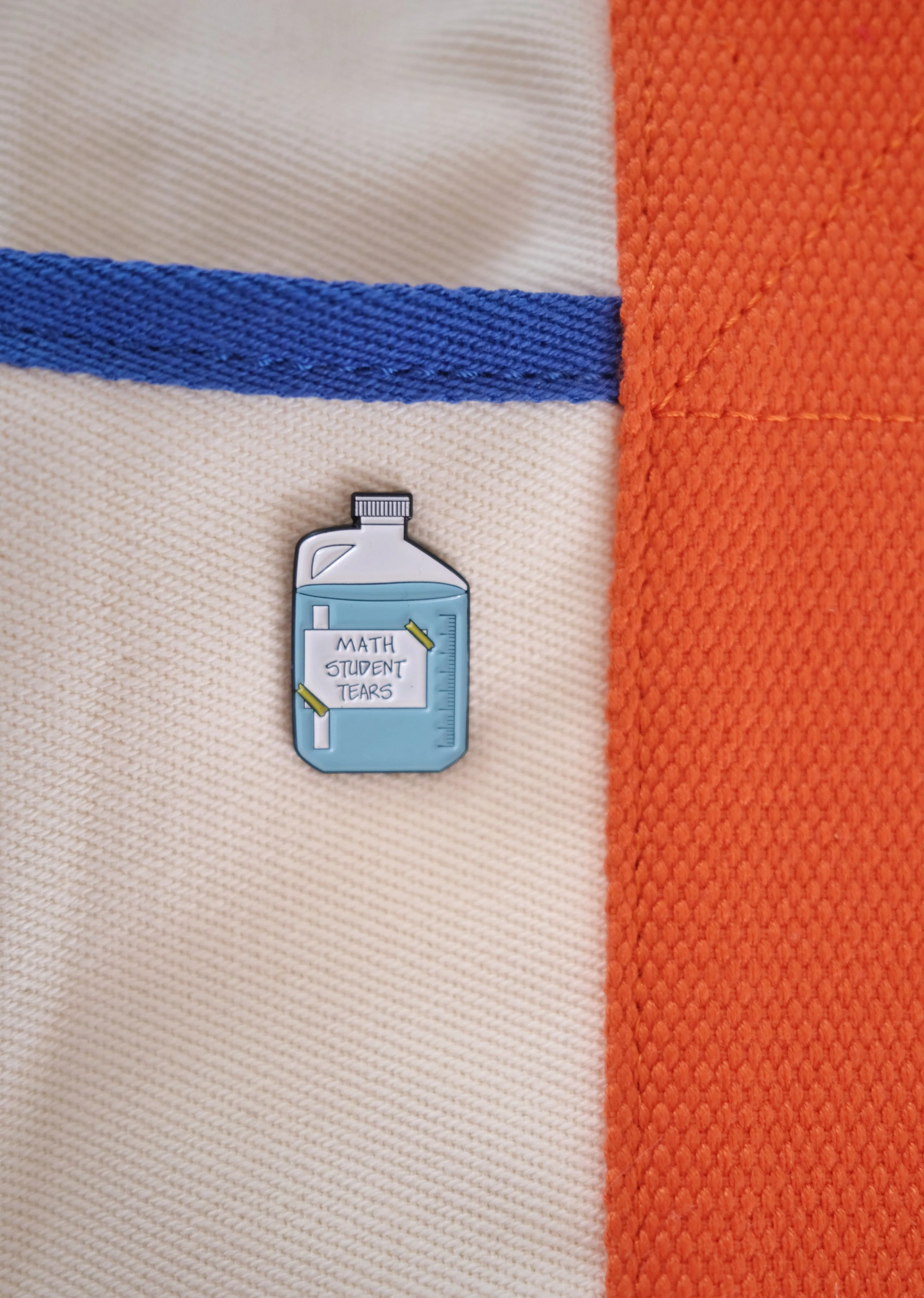 Math Student Tears Enamel Pin - Image 3