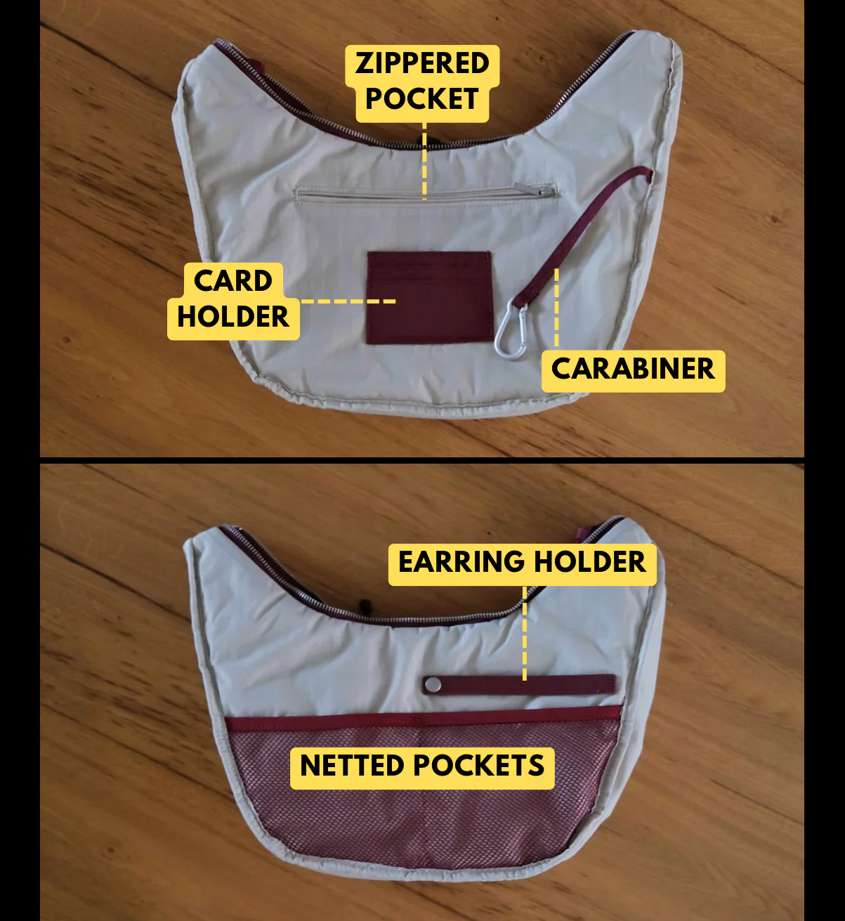 The Medium Utility Bag - Merlot - Image 3